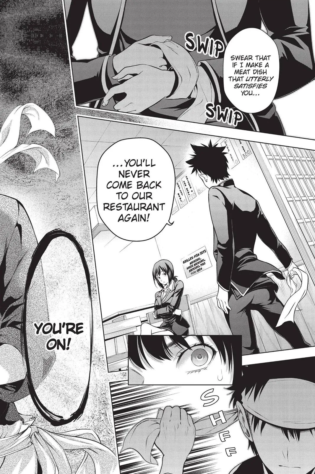 Read Food Wars en Manga Online