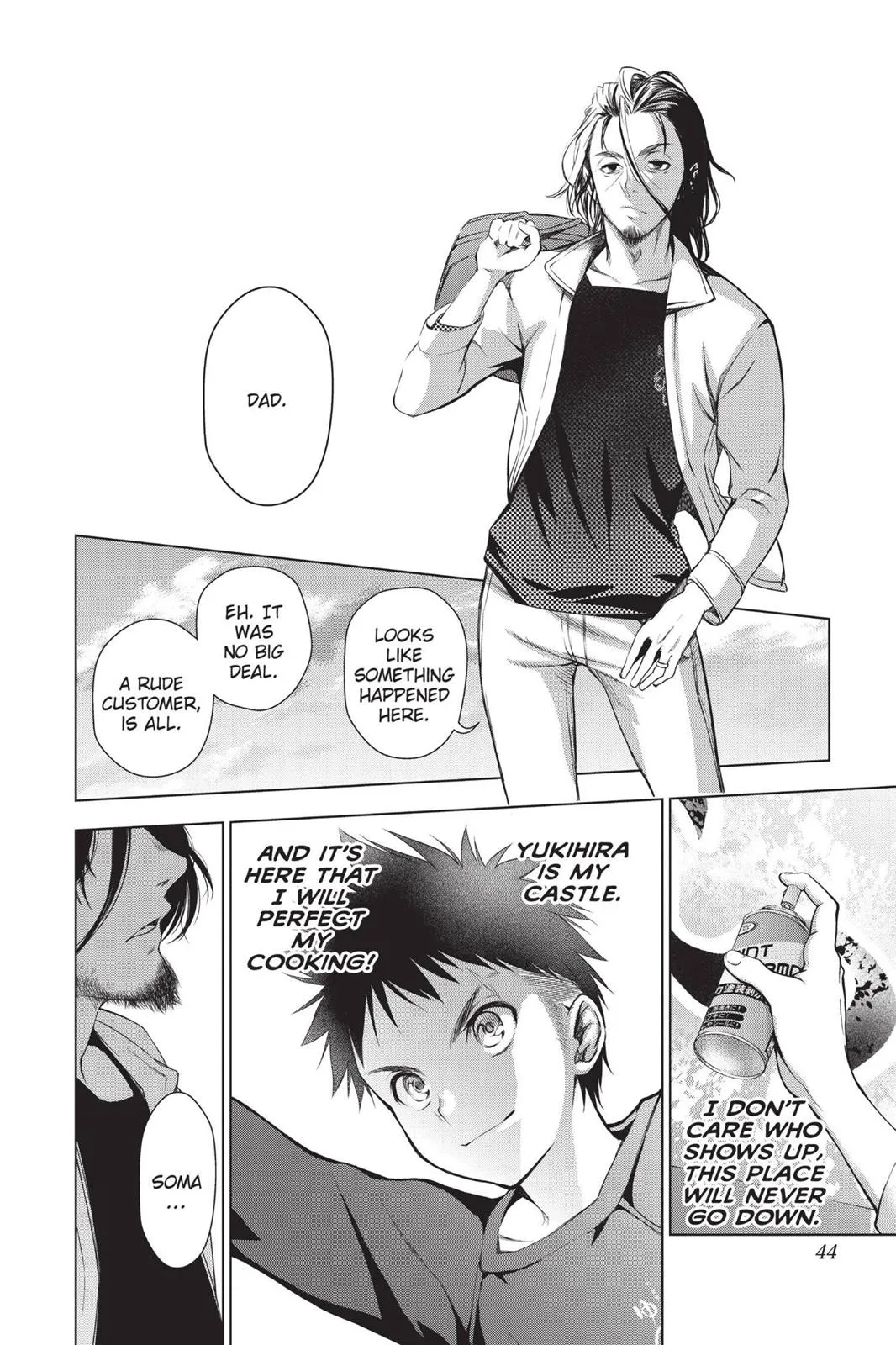Read Food Wars en Manga Online