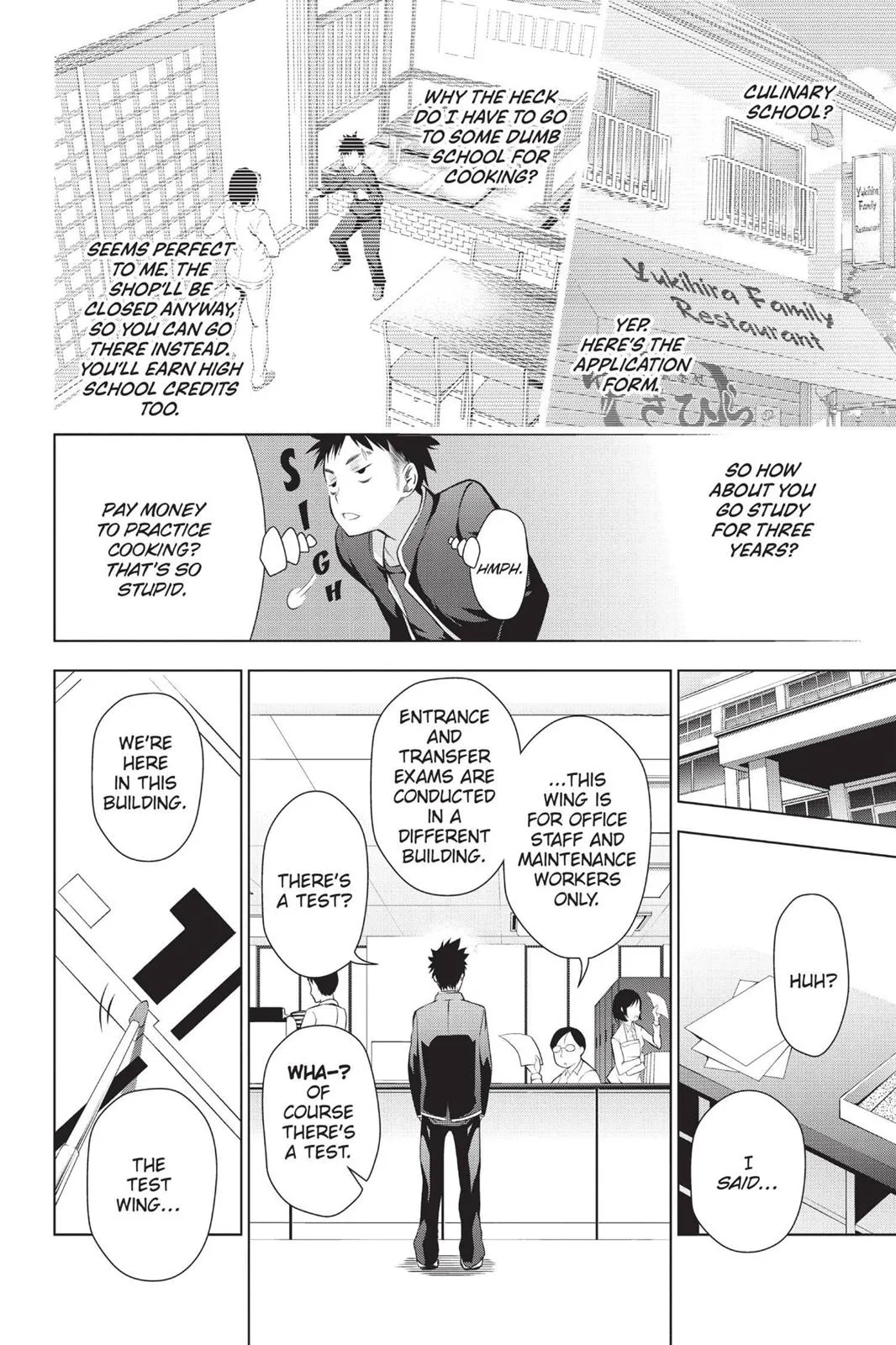Read Food Wars en Manga Online