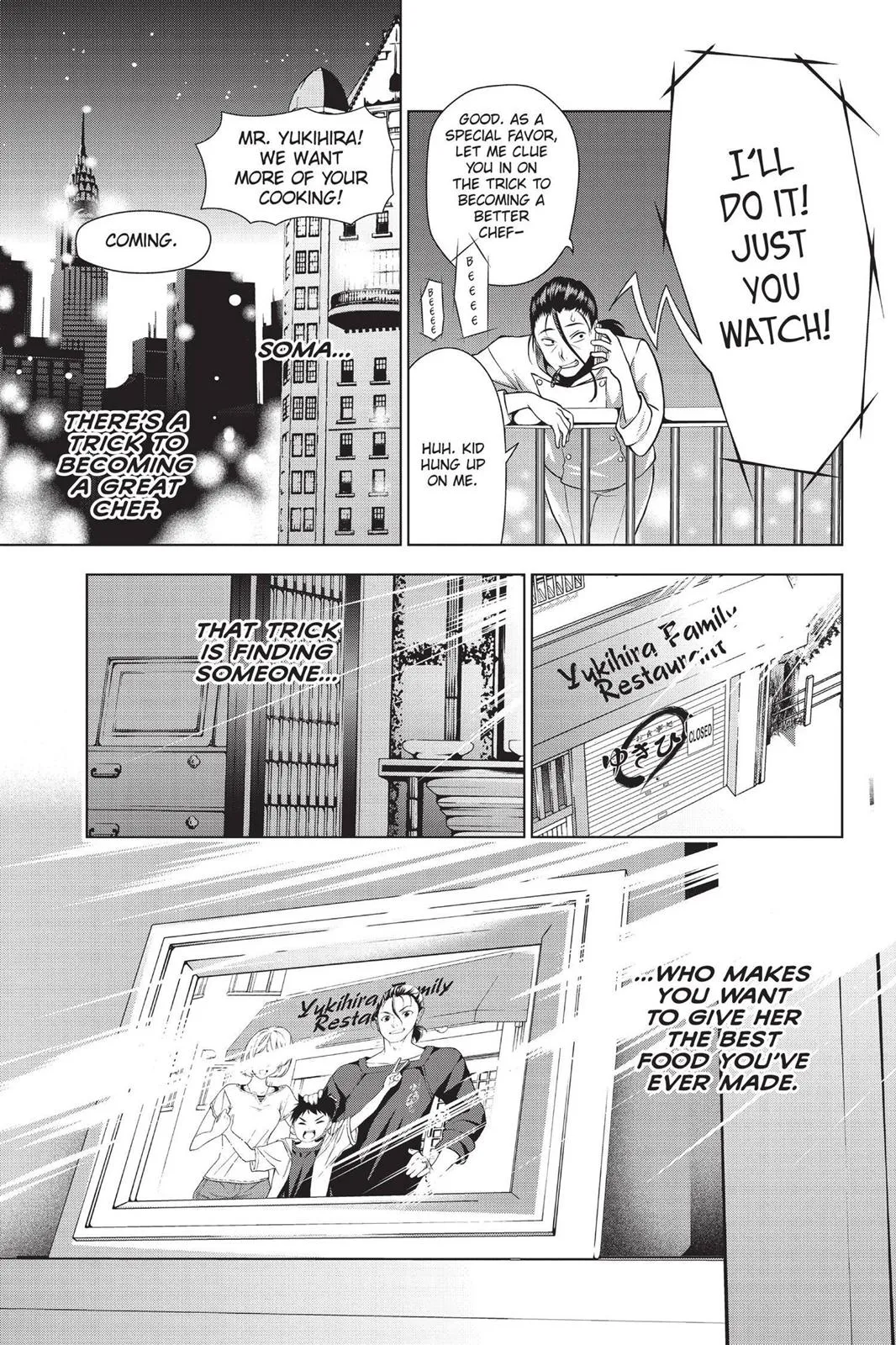 Read Food Wars en Manga Online