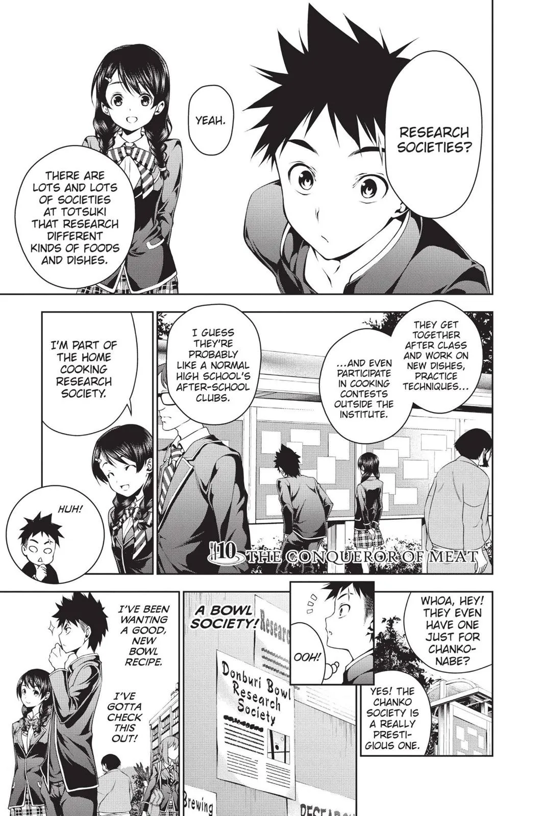 Read Food Wars en Manga Online