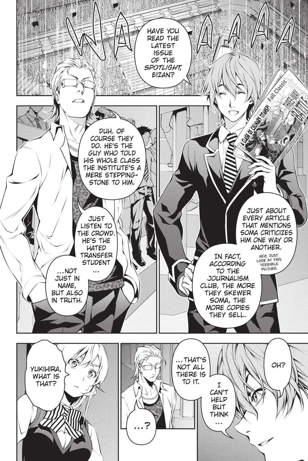 Read Food Wars en Manga Online