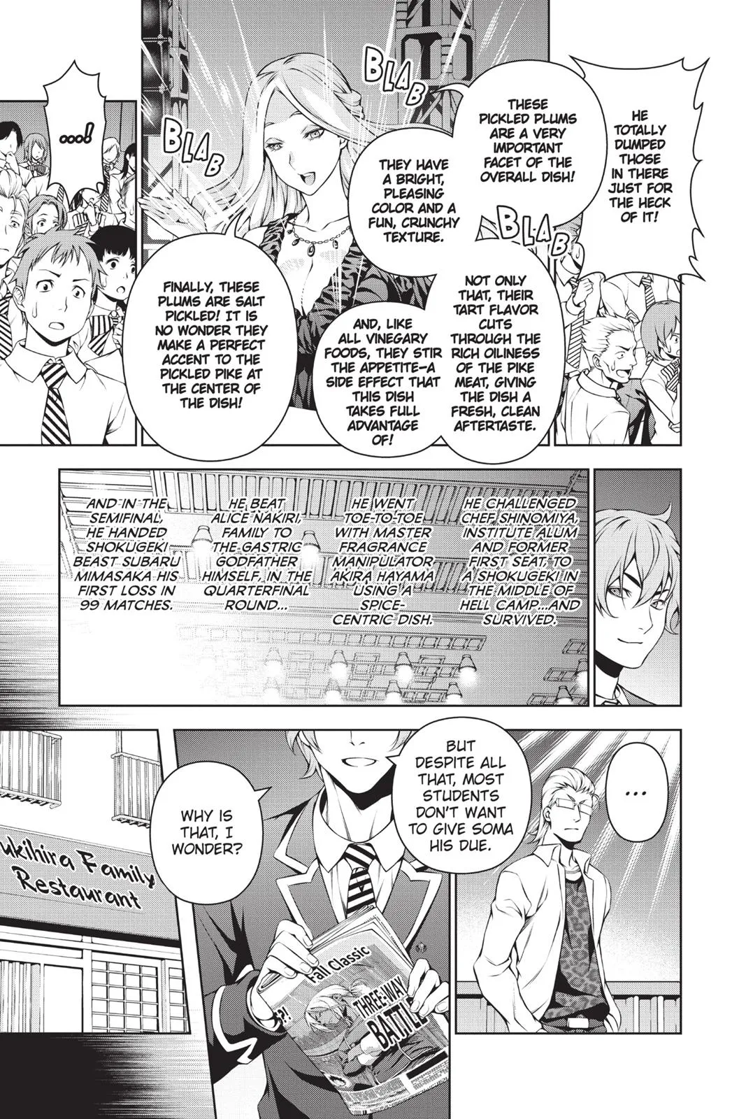 Read Food Wars en Manga Online