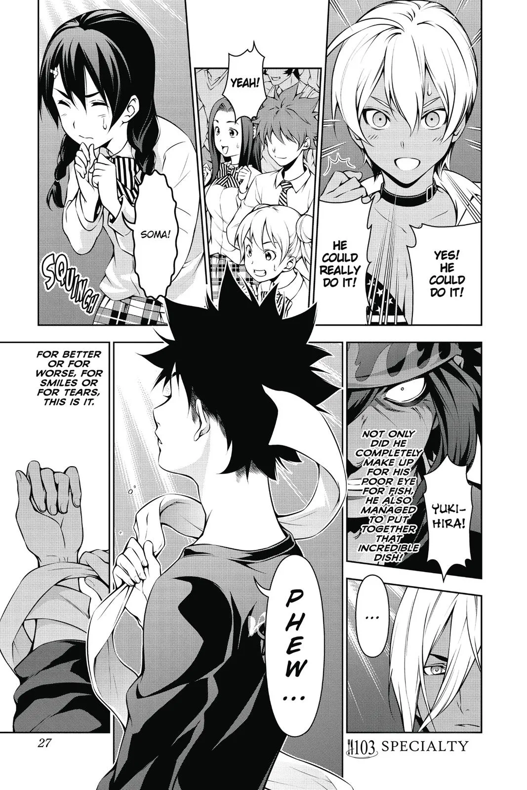 Read Food Wars en Manga Online