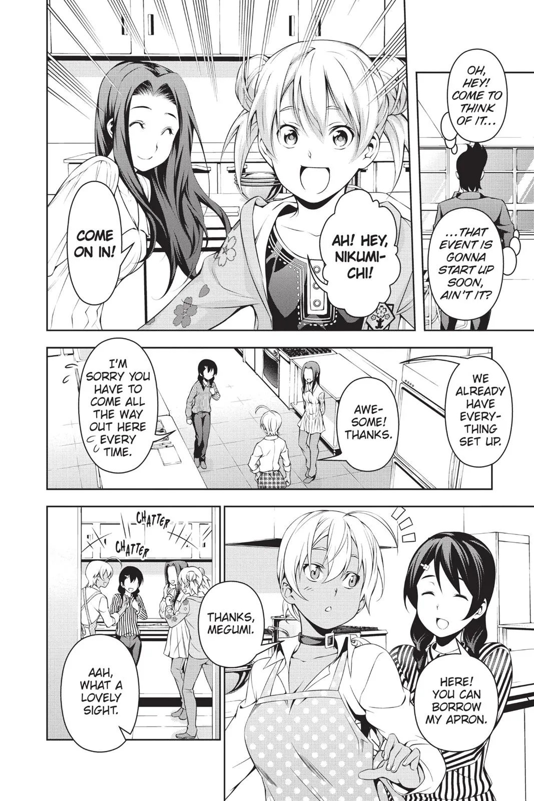 Read Food Wars en Manga Online