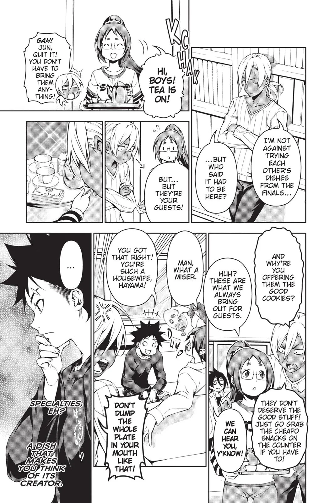 Read Food Wars en Manga Online
