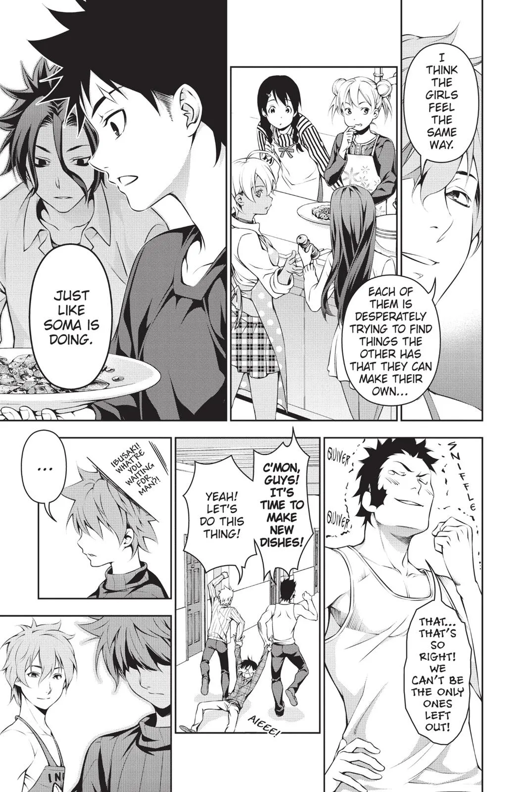 Read Food Wars en Manga Online