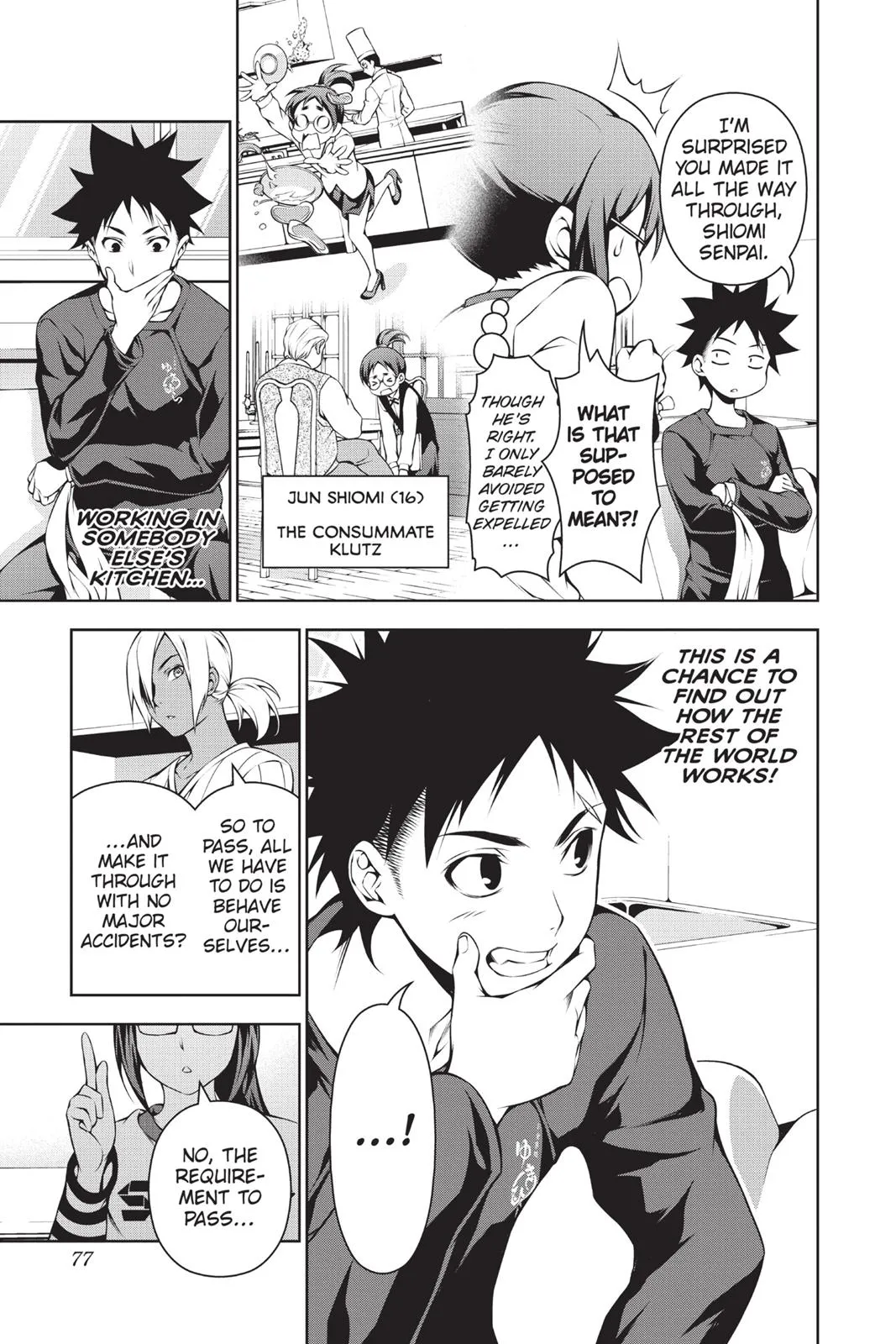 Read Food Wars en Manga Online