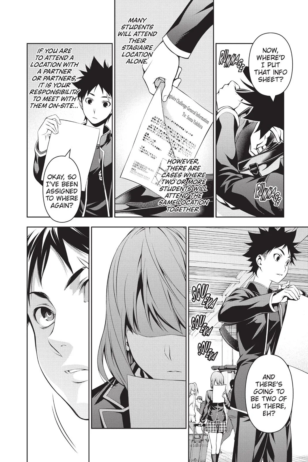 Read Food Wars en Manga Online