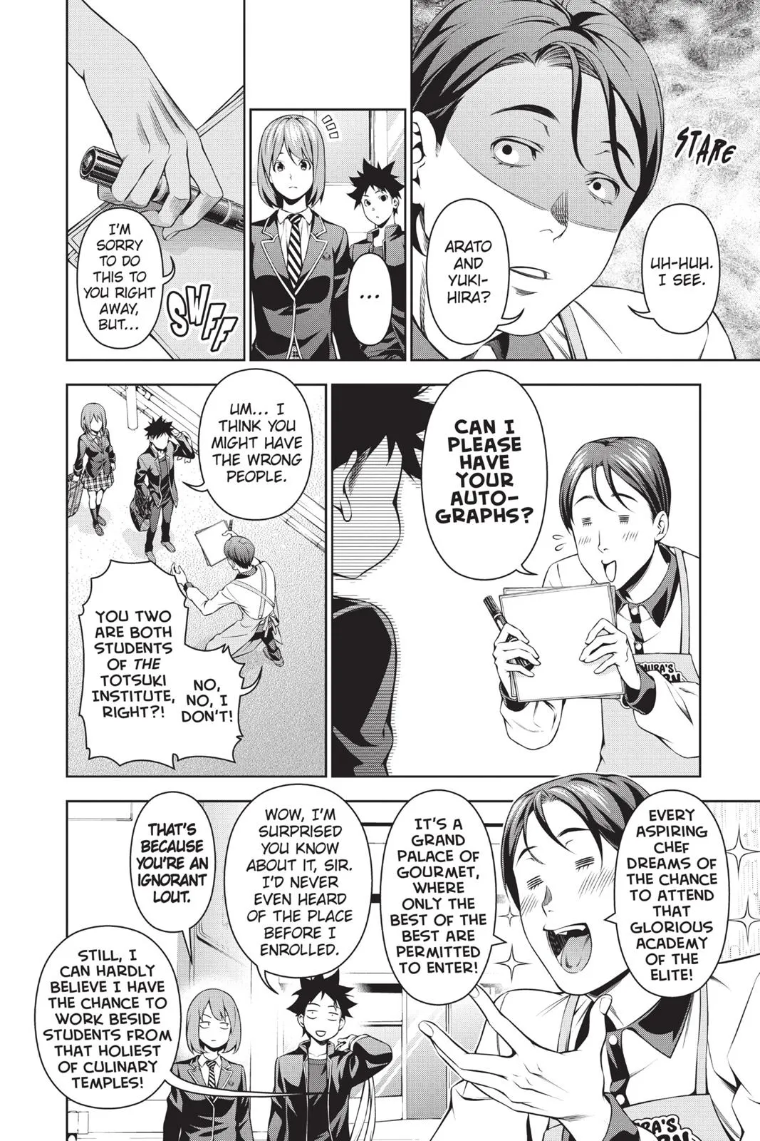 Read Food Wars en Manga Online