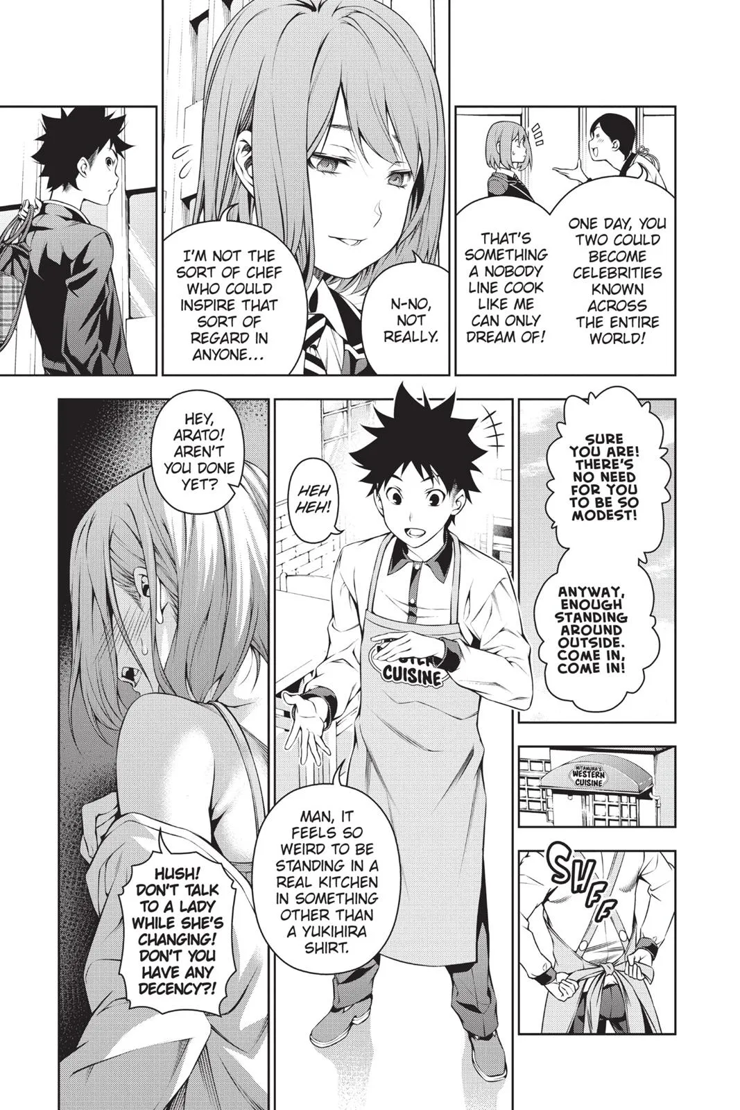 Read Food Wars en Manga Online
