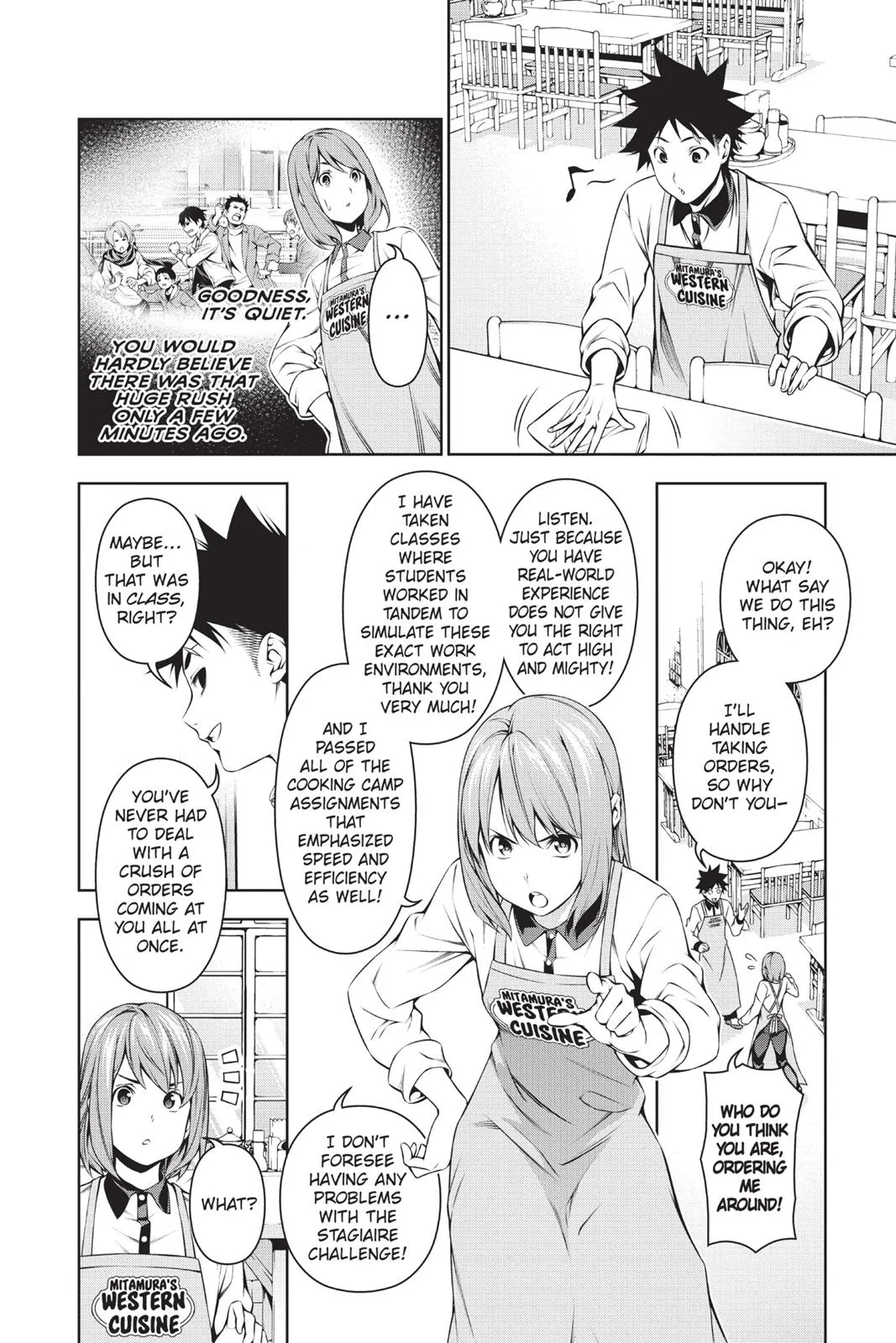 Read Food Wars en Manga Online