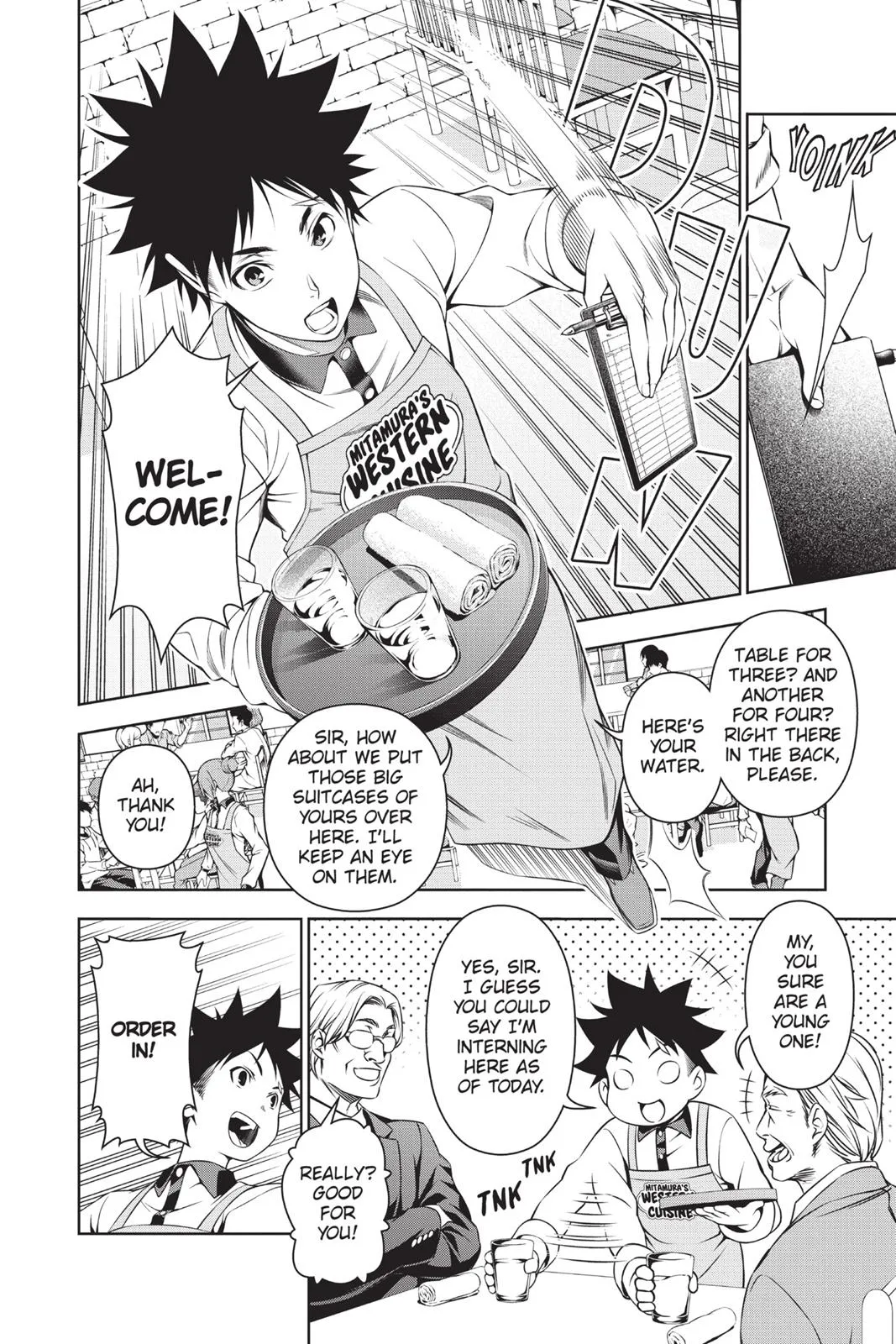 Read Food Wars en Manga Online