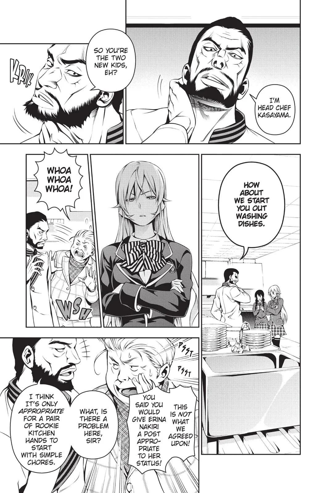 Read Food Wars en Manga Online