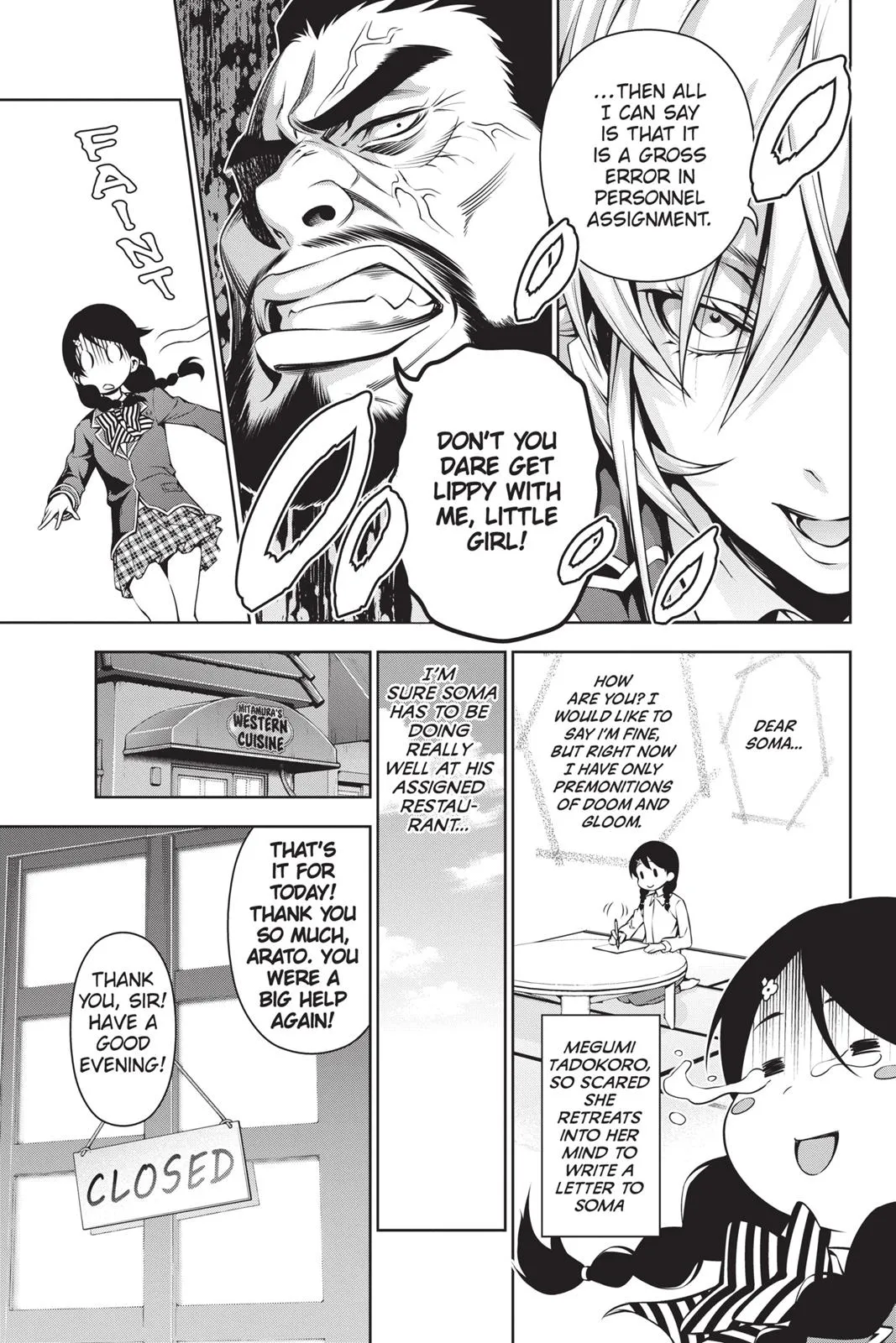 Read Food Wars en Manga Online