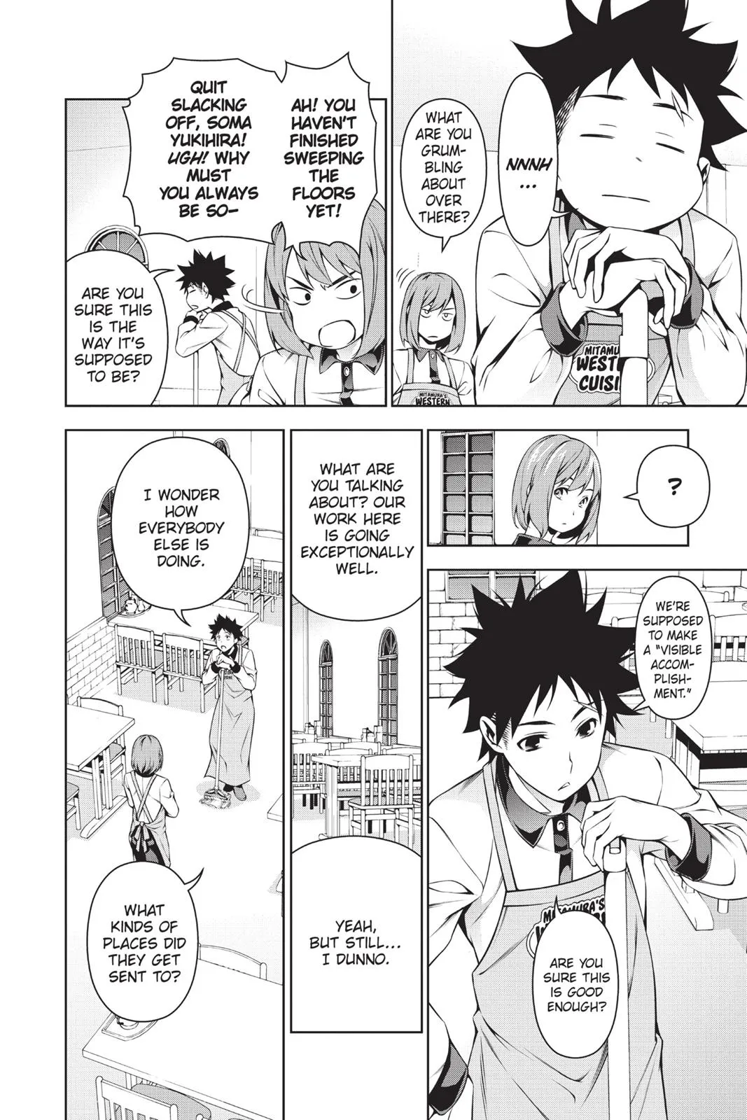 Read Food Wars en Manga Online