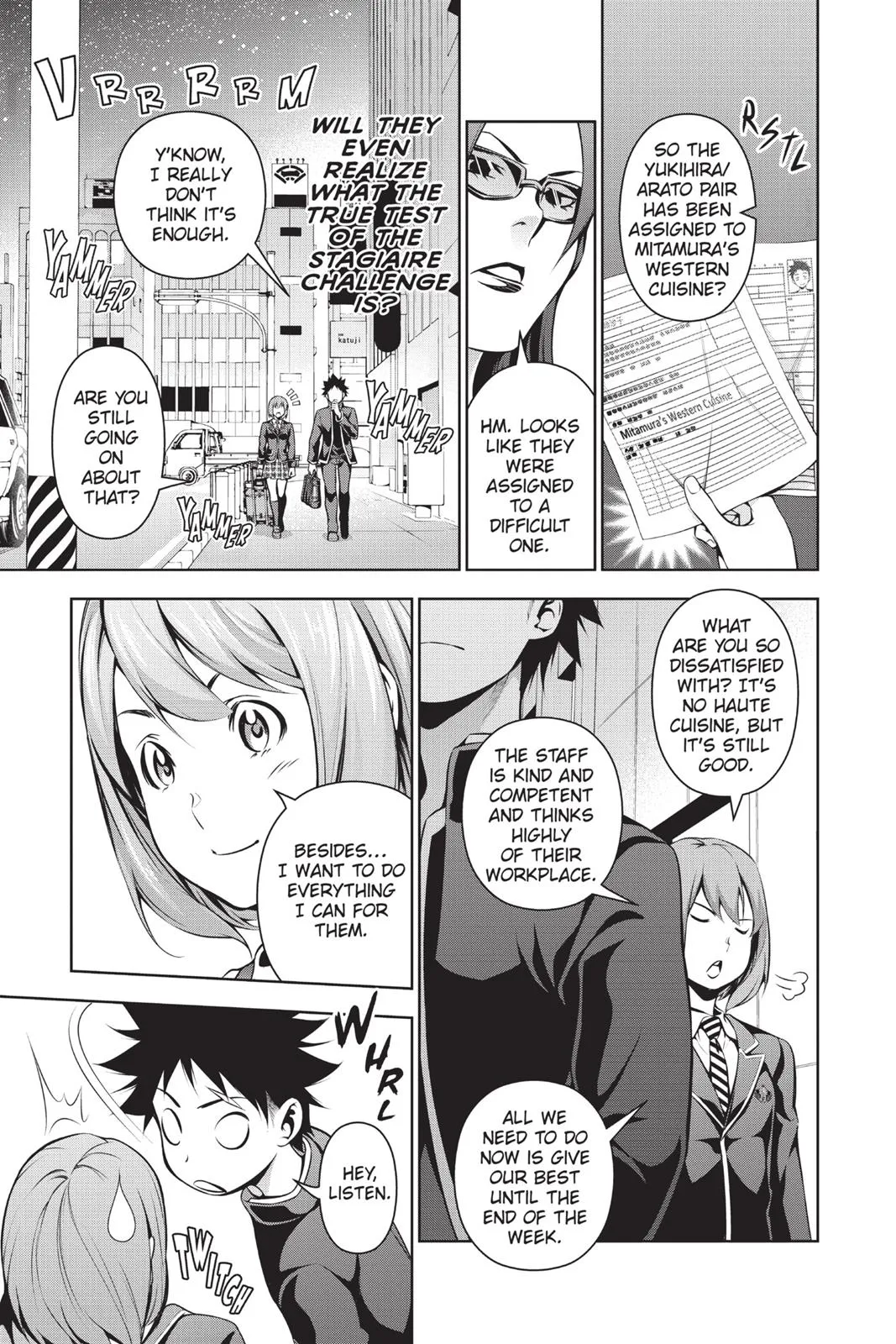 Read Food Wars en Manga Online