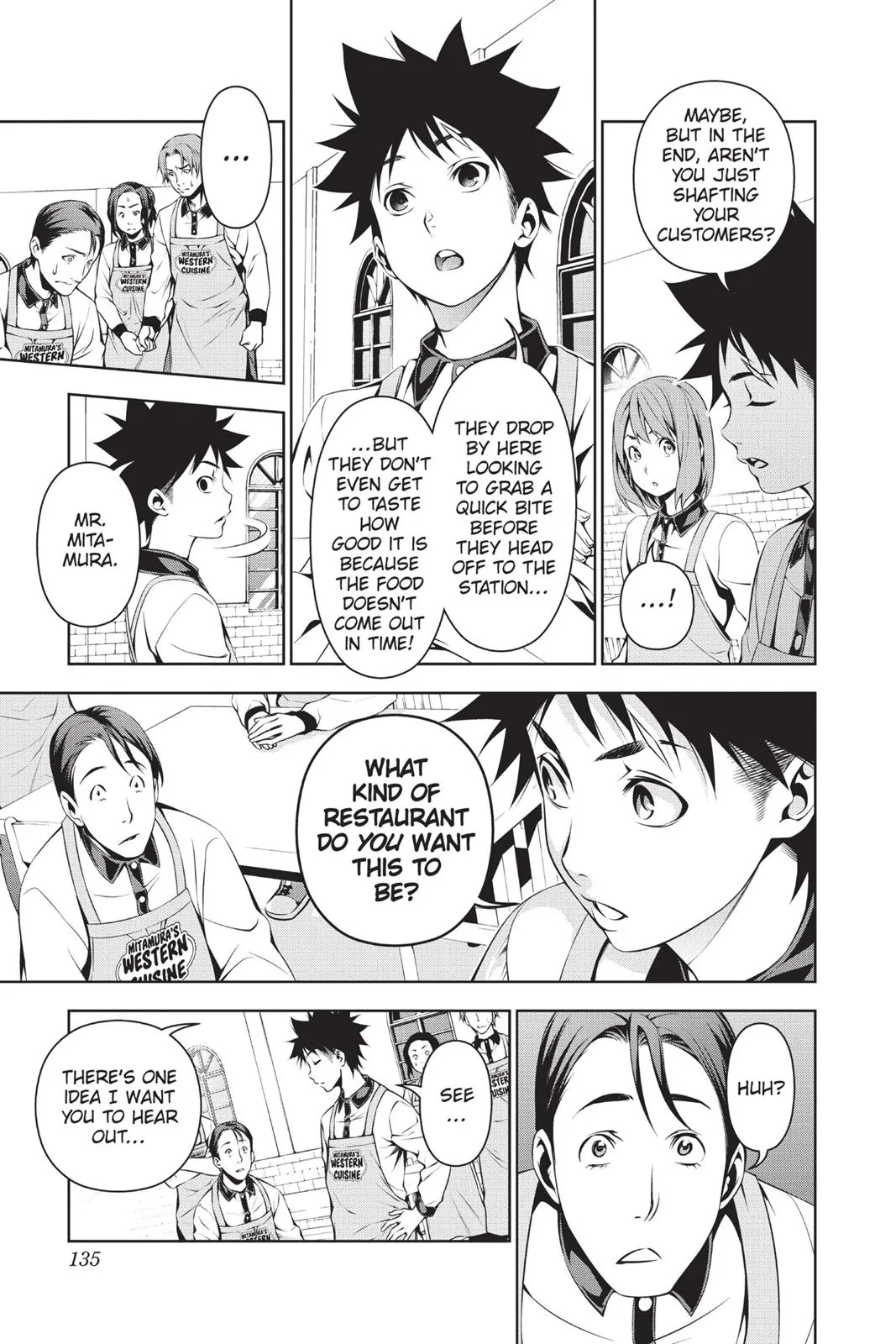 Read Food Wars en Manga Online