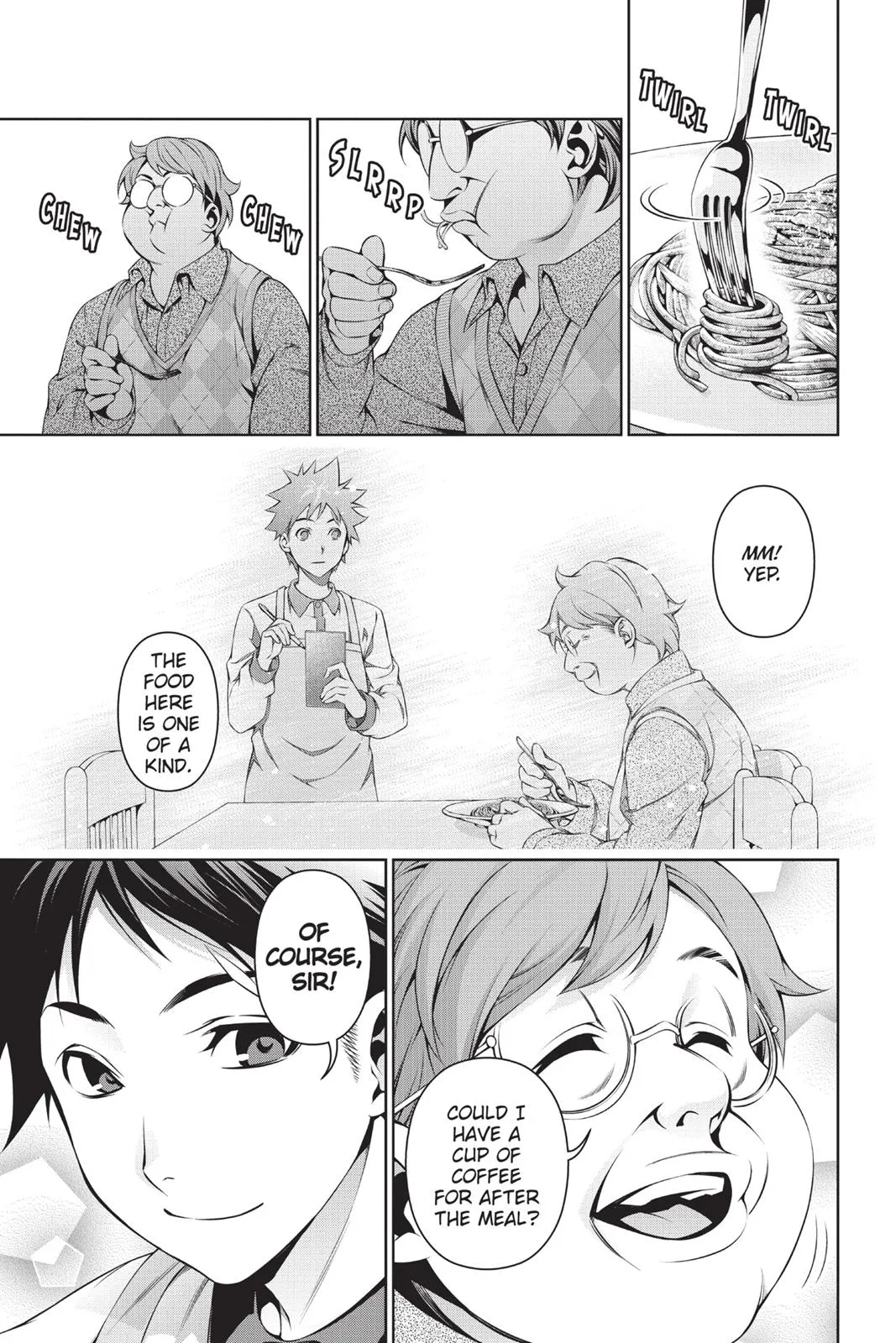 Read Food Wars en Manga Online