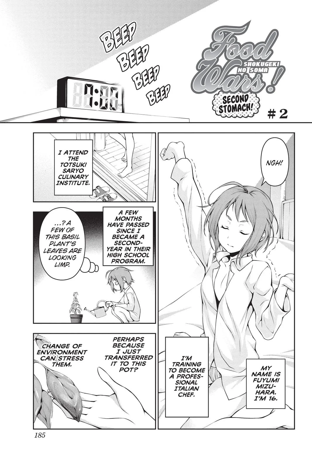 Read Food Wars en Manga Online