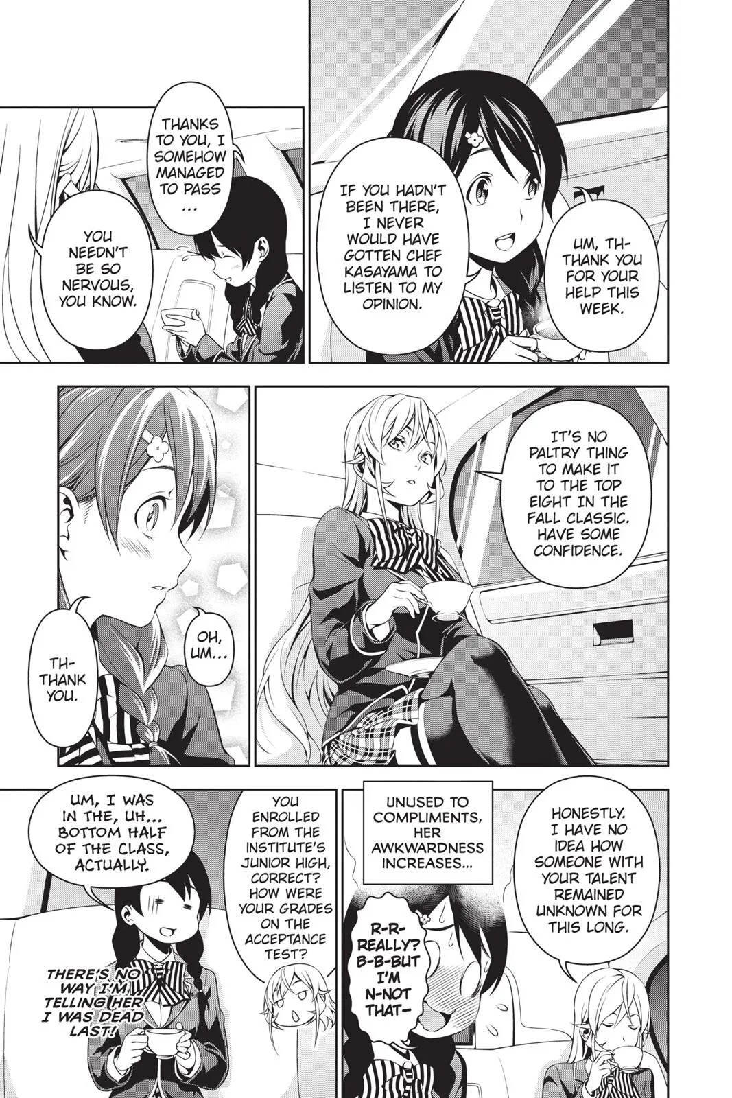 Read Food Wars en Manga Online
