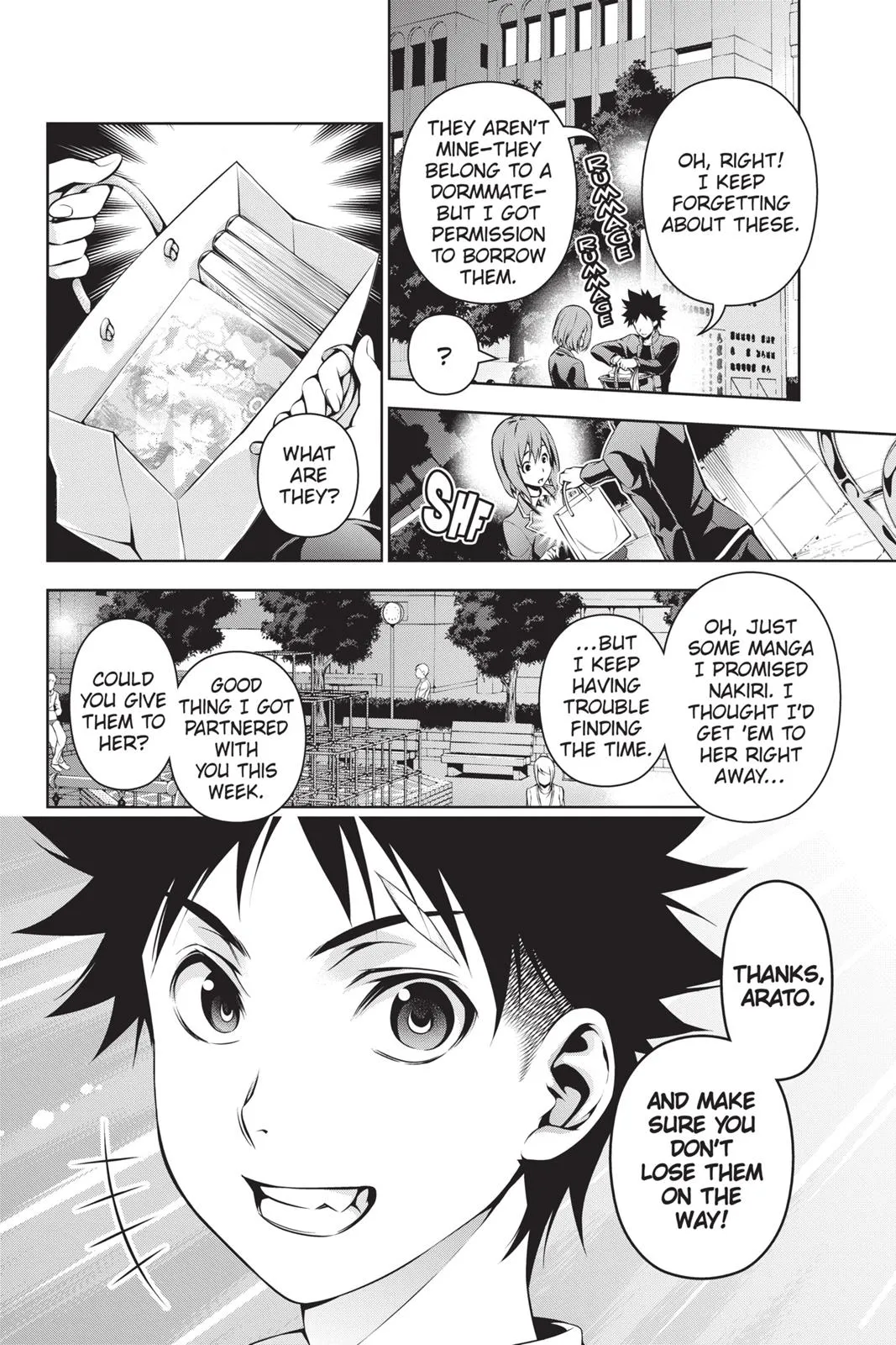 Read Food Wars en Manga Online