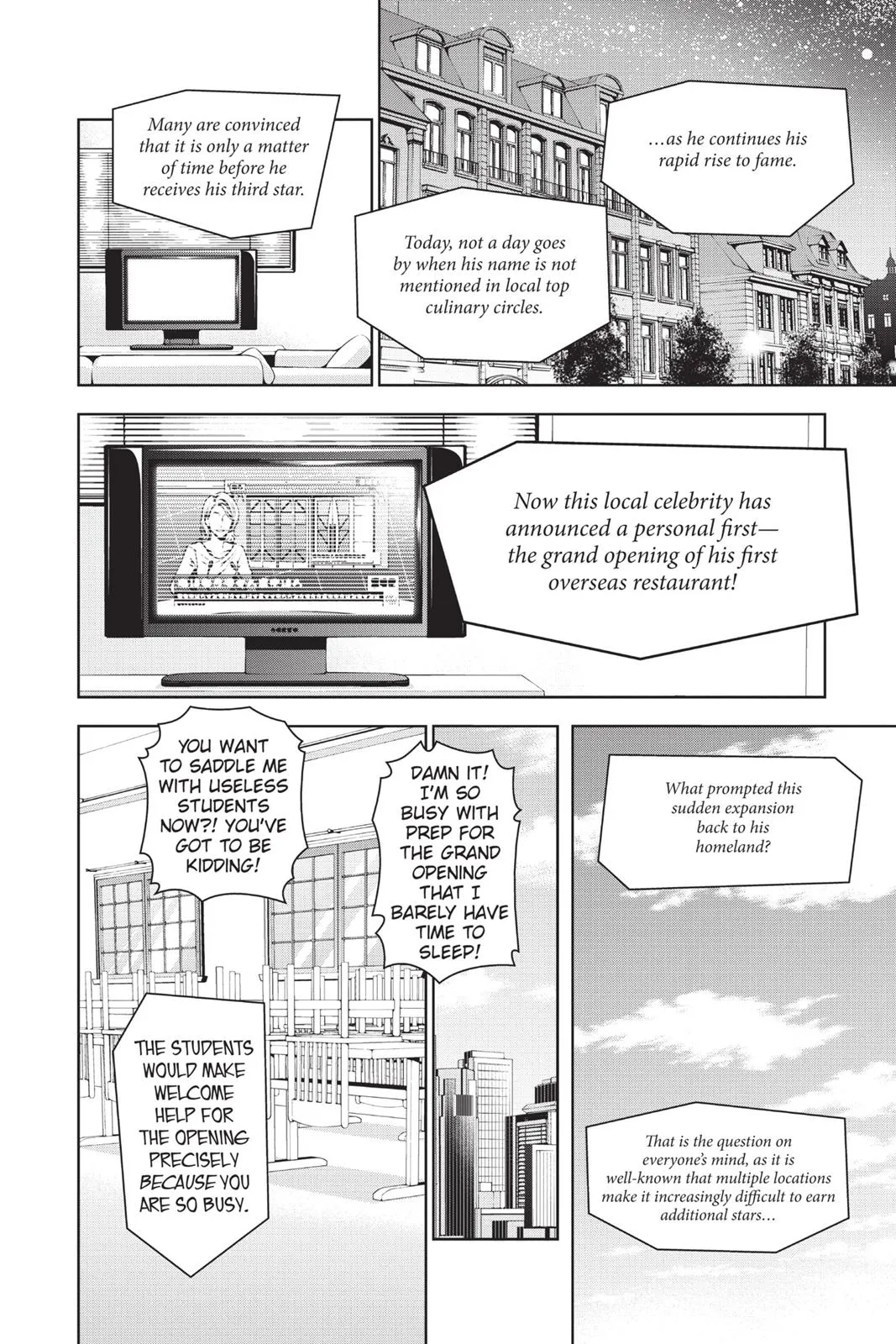 Read Food Wars en Manga Online