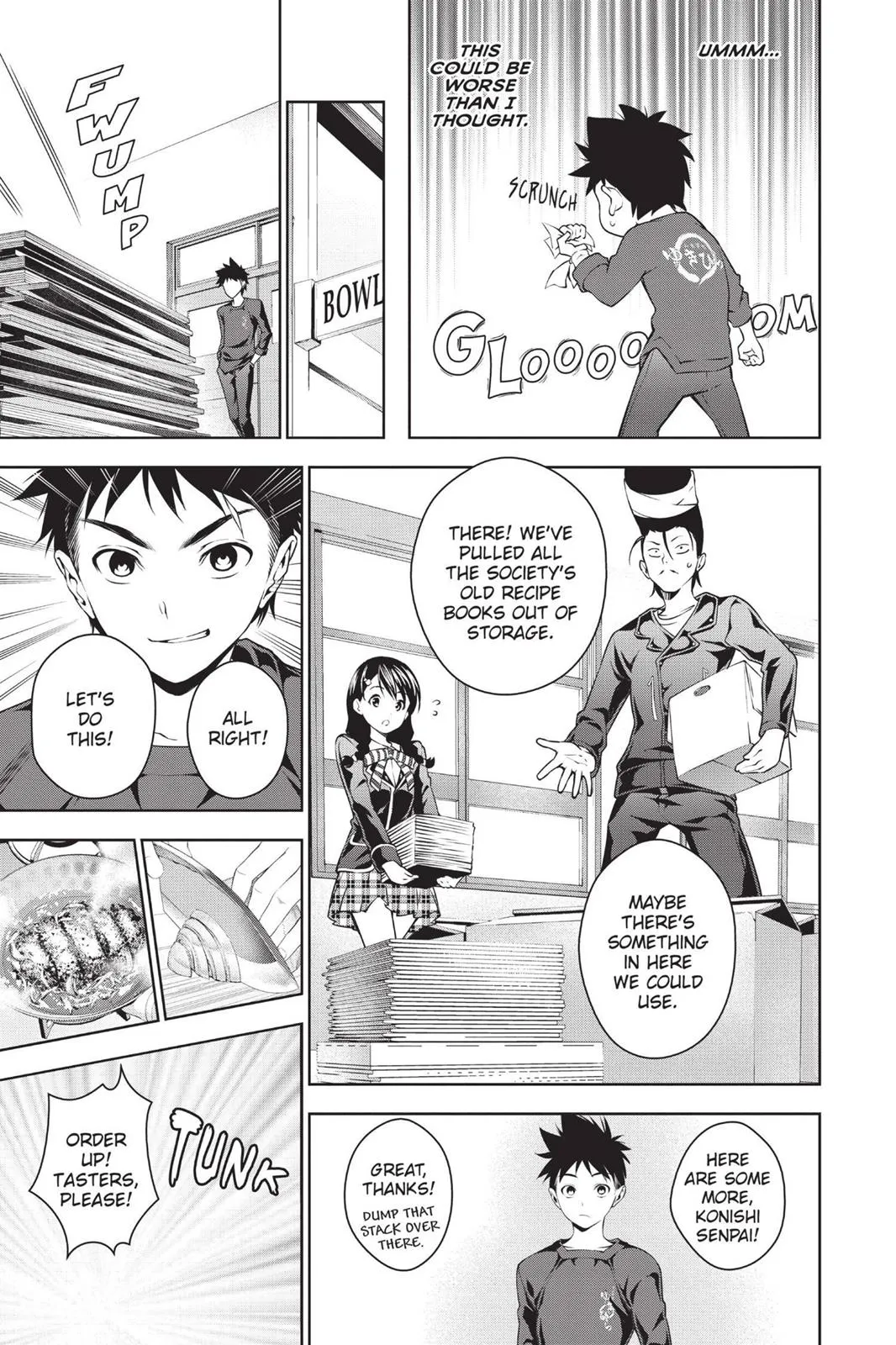 Read Food Wars en Manga Online