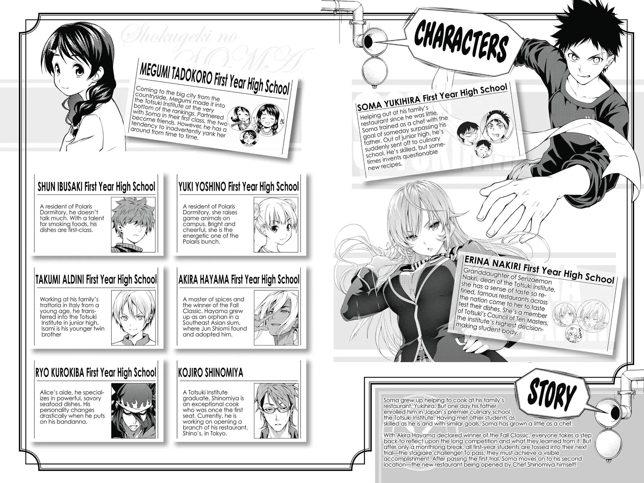 Read Food Wars en Manga Online