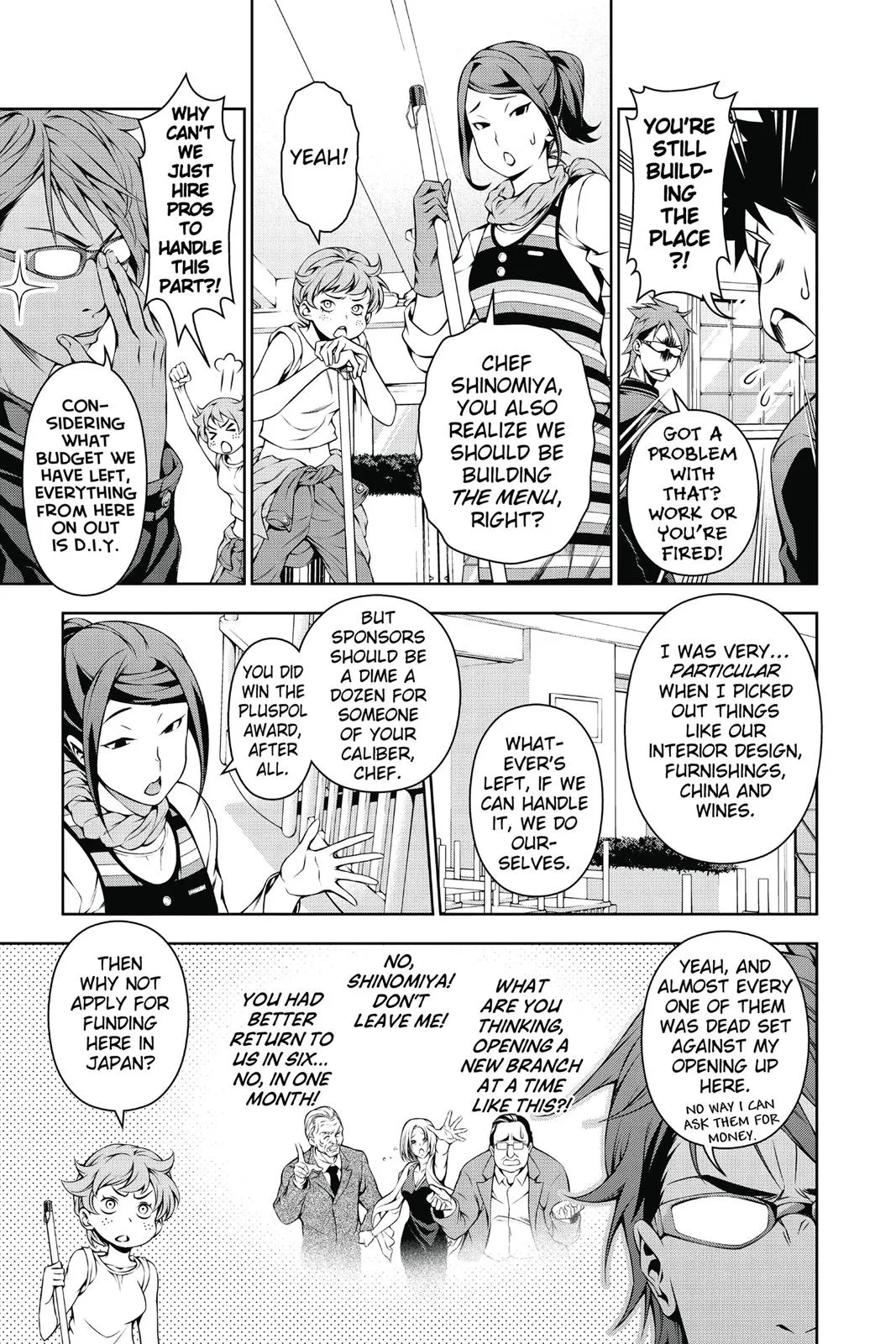 Read Food Wars en Manga Online