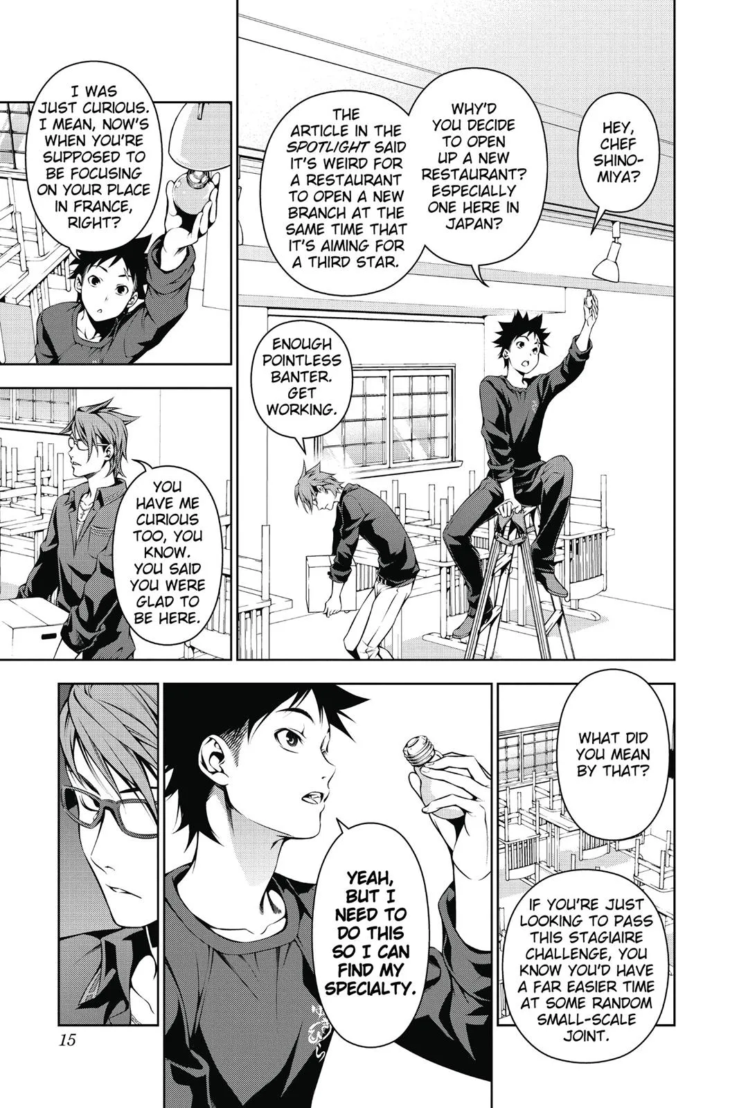 Read Food Wars en Manga Online