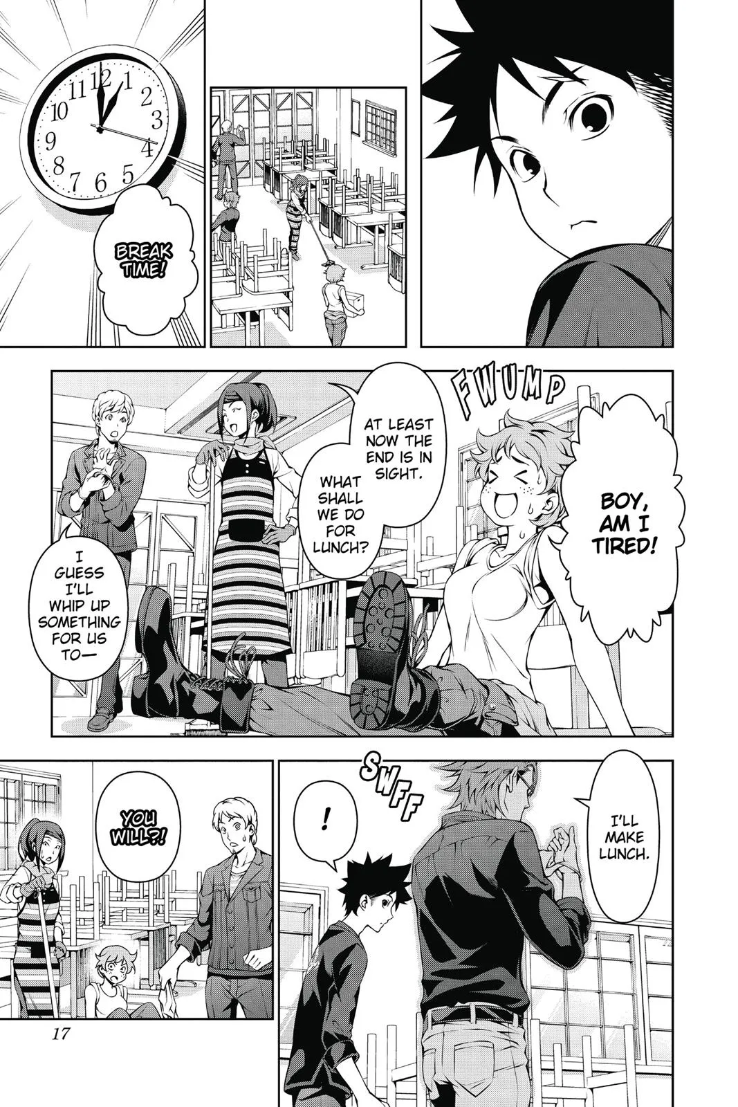 Read Food Wars en Manga Online