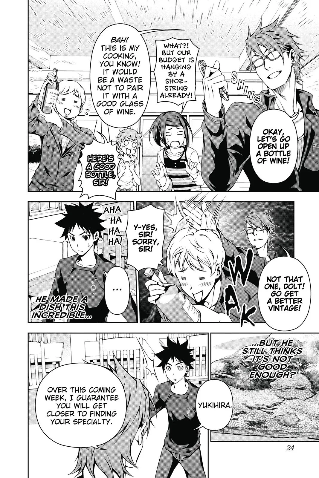 Read Food Wars en Manga Online