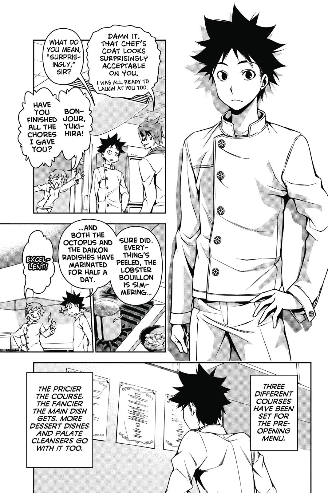 Read Food Wars en Manga Online