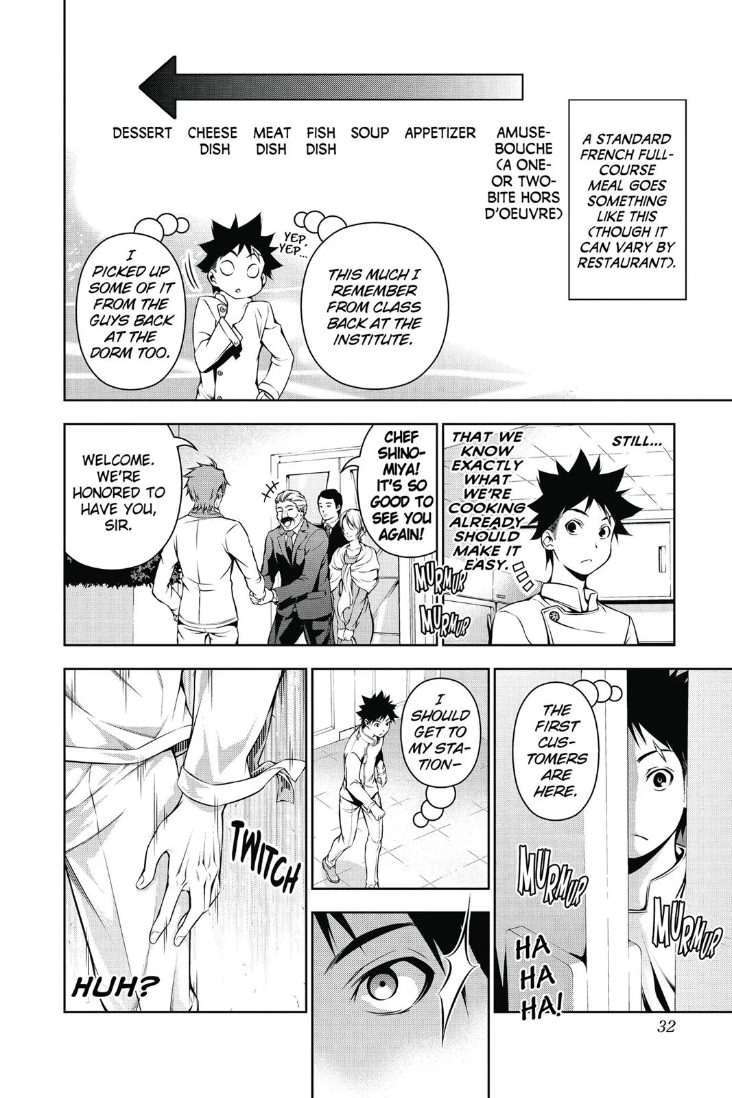 Read Food Wars en Manga Online