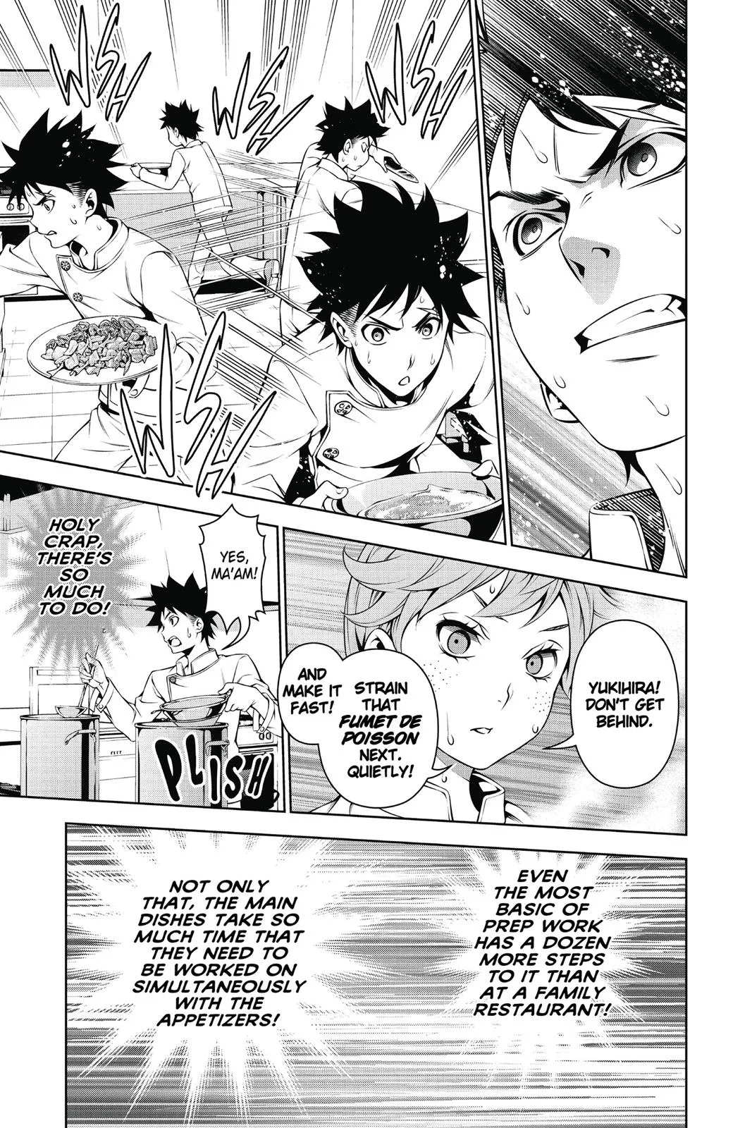 Read Food Wars en Manga Online