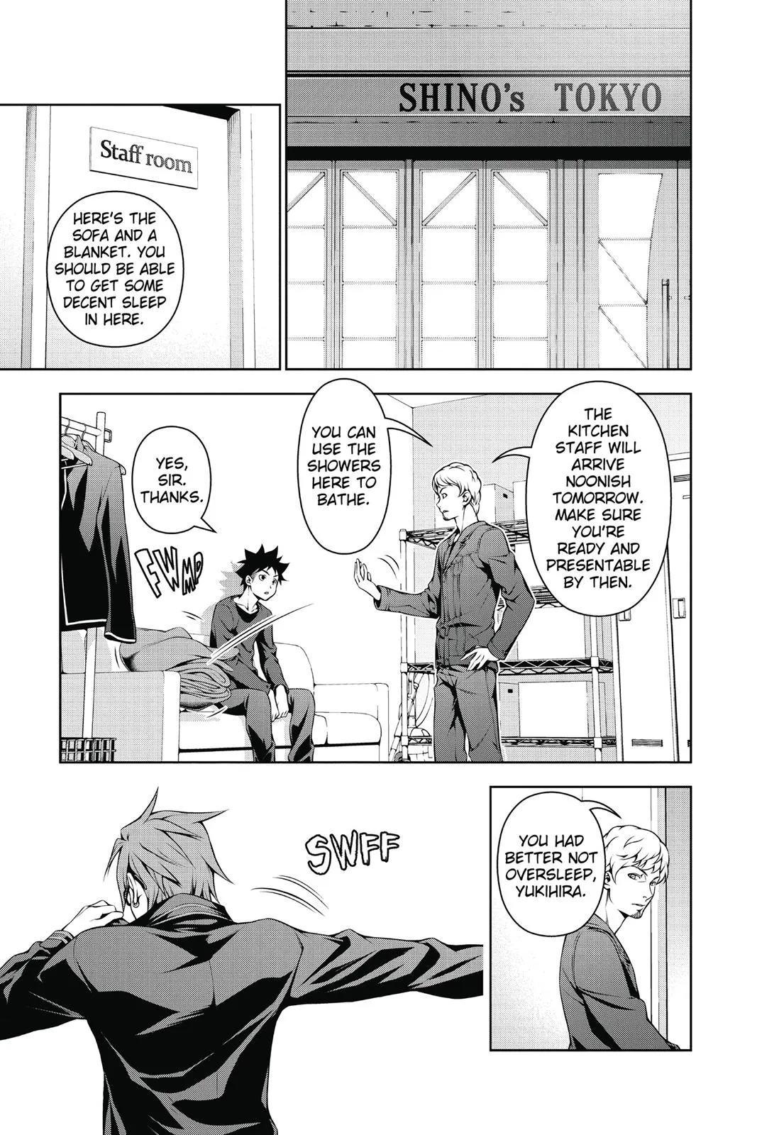 Read Food Wars en Manga Online