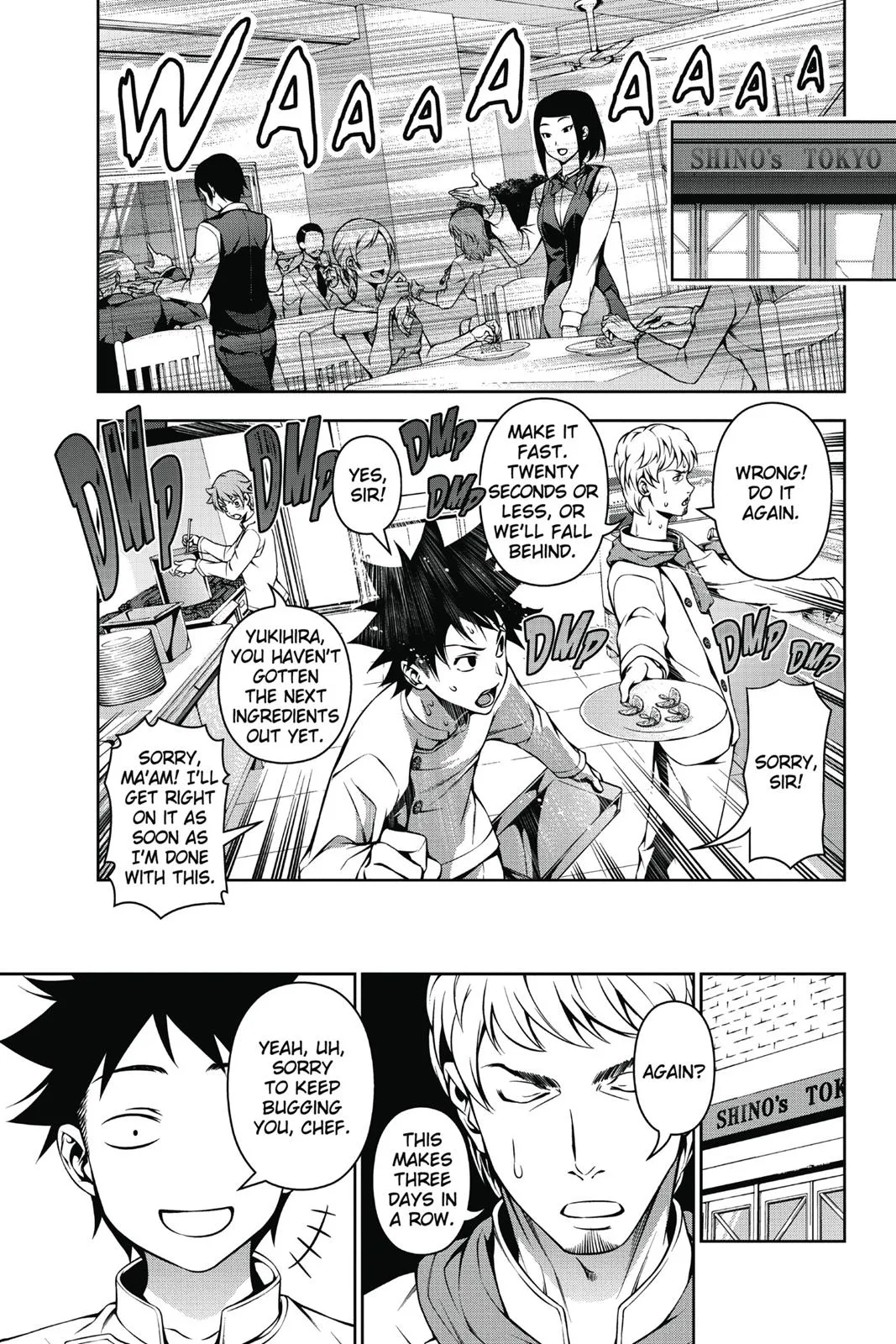 Read Food Wars en Manga Online