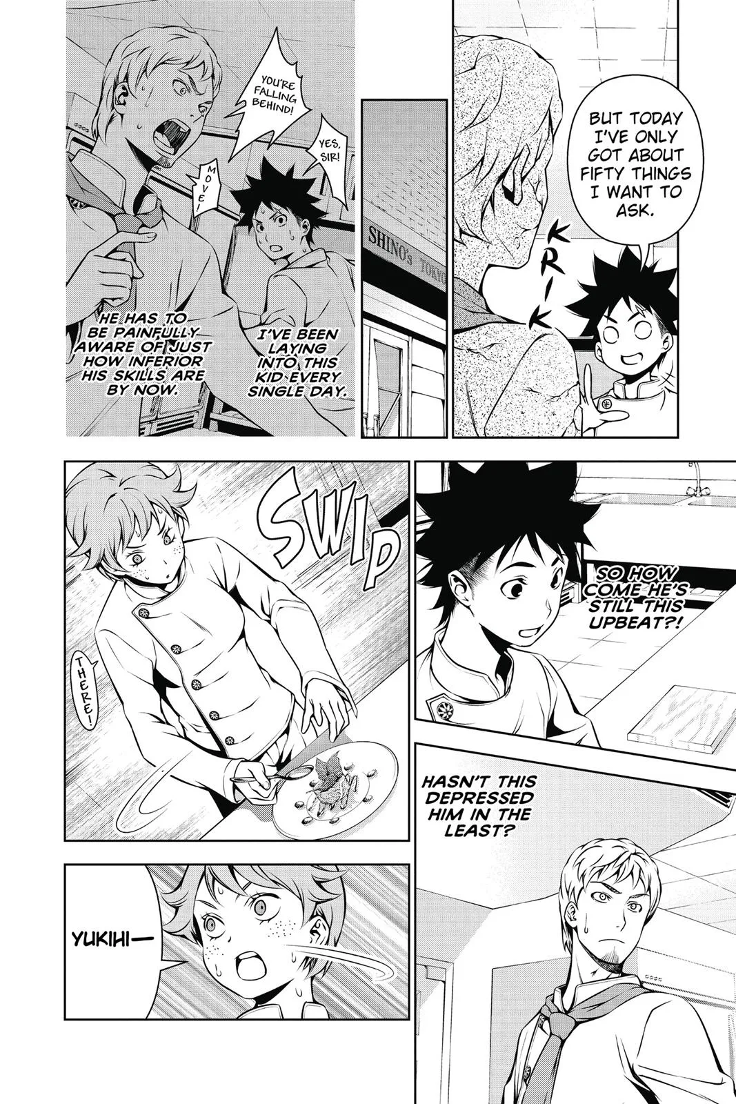 Read Food Wars en Manga Online