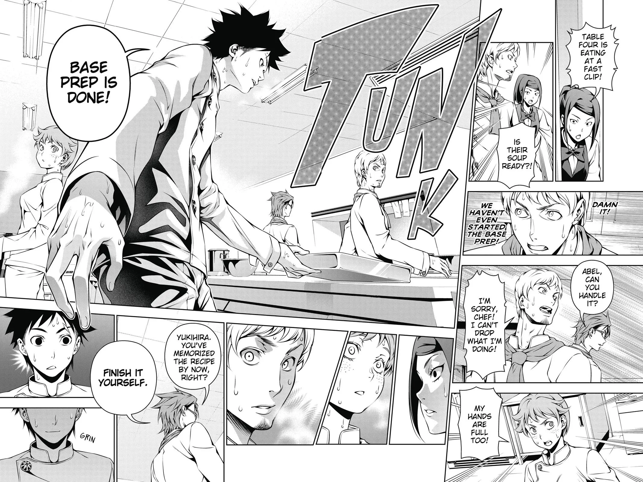 Read Food Wars en Manga Online