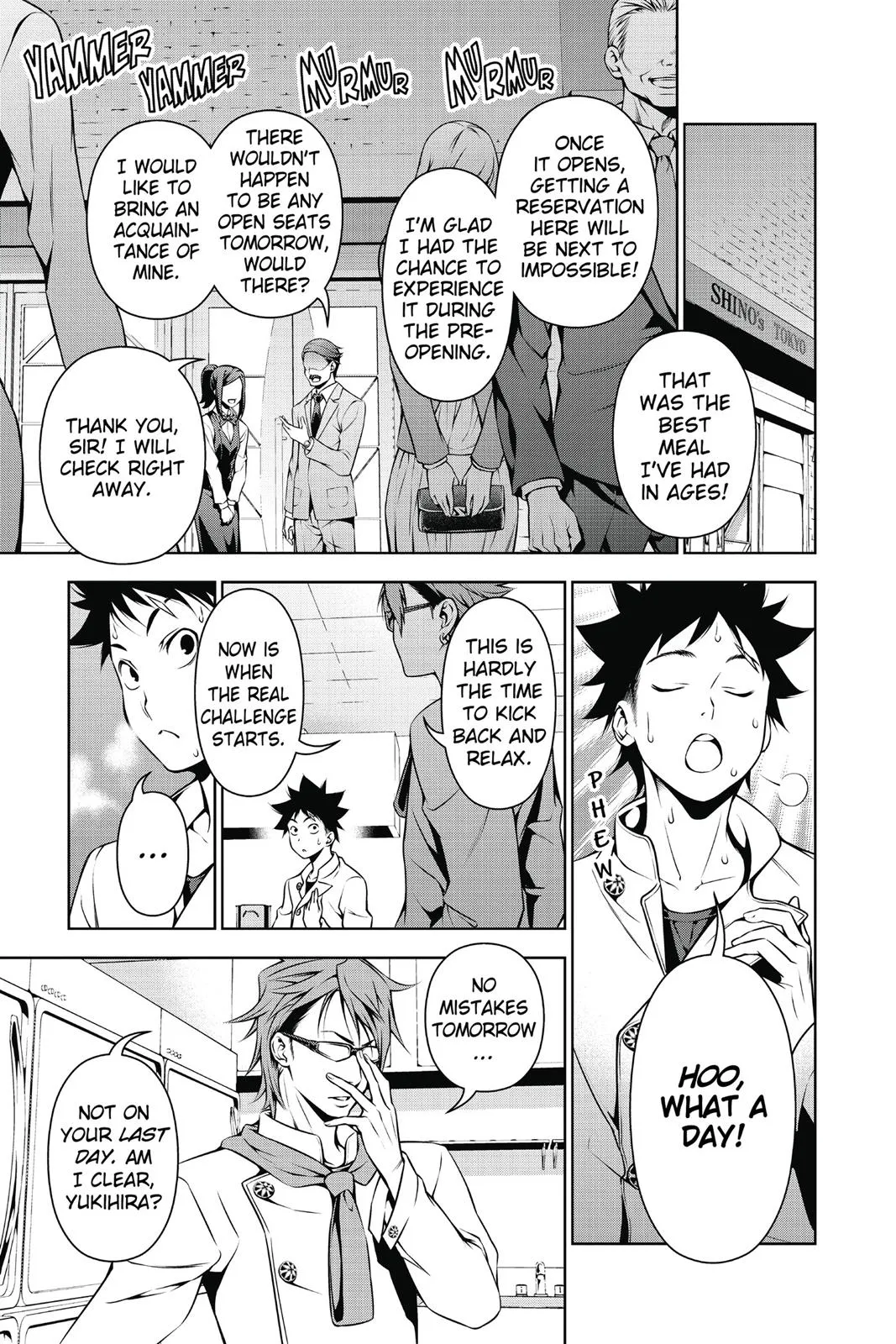 Read Food Wars en Manga Online