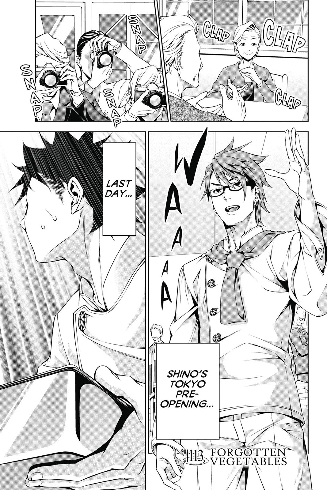 Read Food Wars en Manga Online