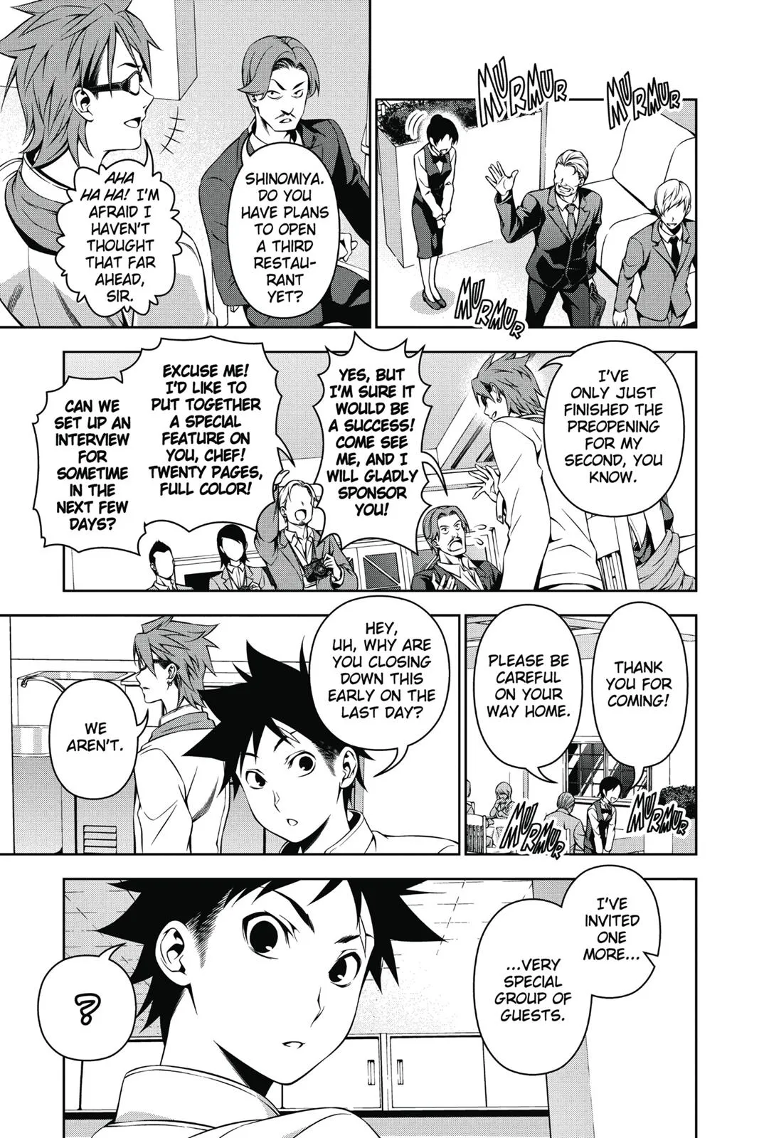 Read Food Wars en Manga Online