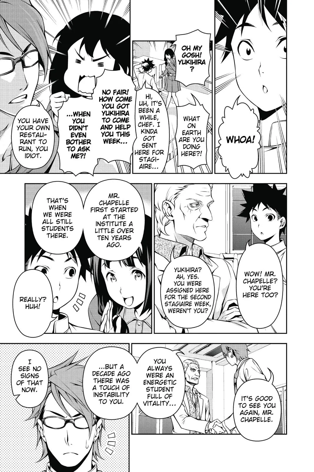 Read Food Wars en Manga Online