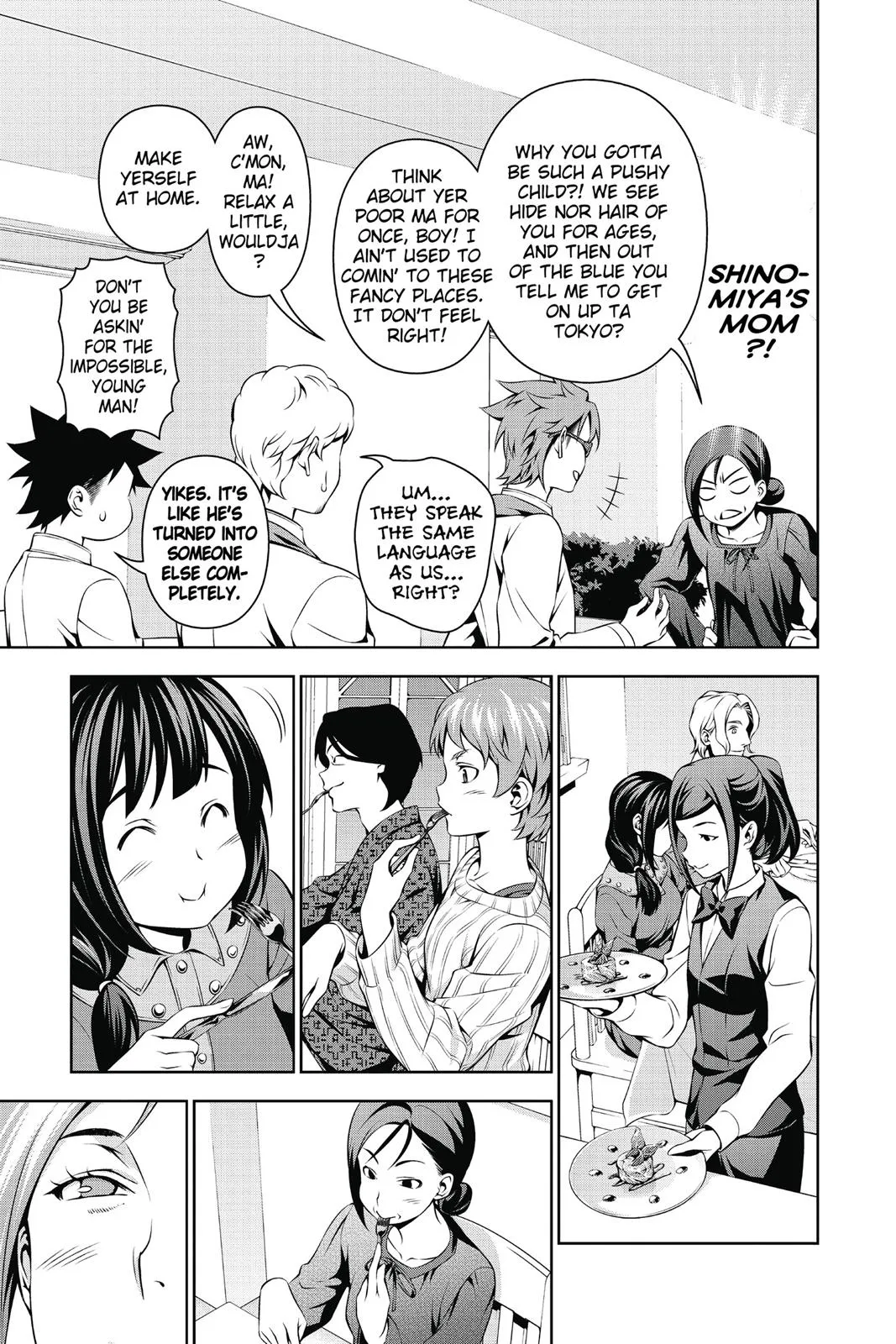 Read Food Wars en Manga Online