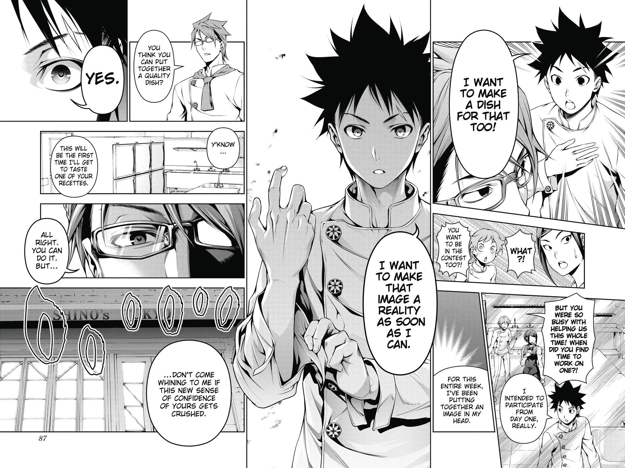 Read Food Wars en Manga Online