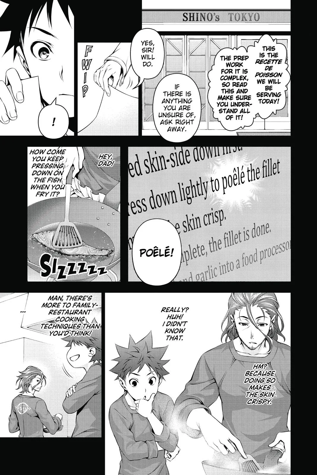 Read Food Wars en Manga Online