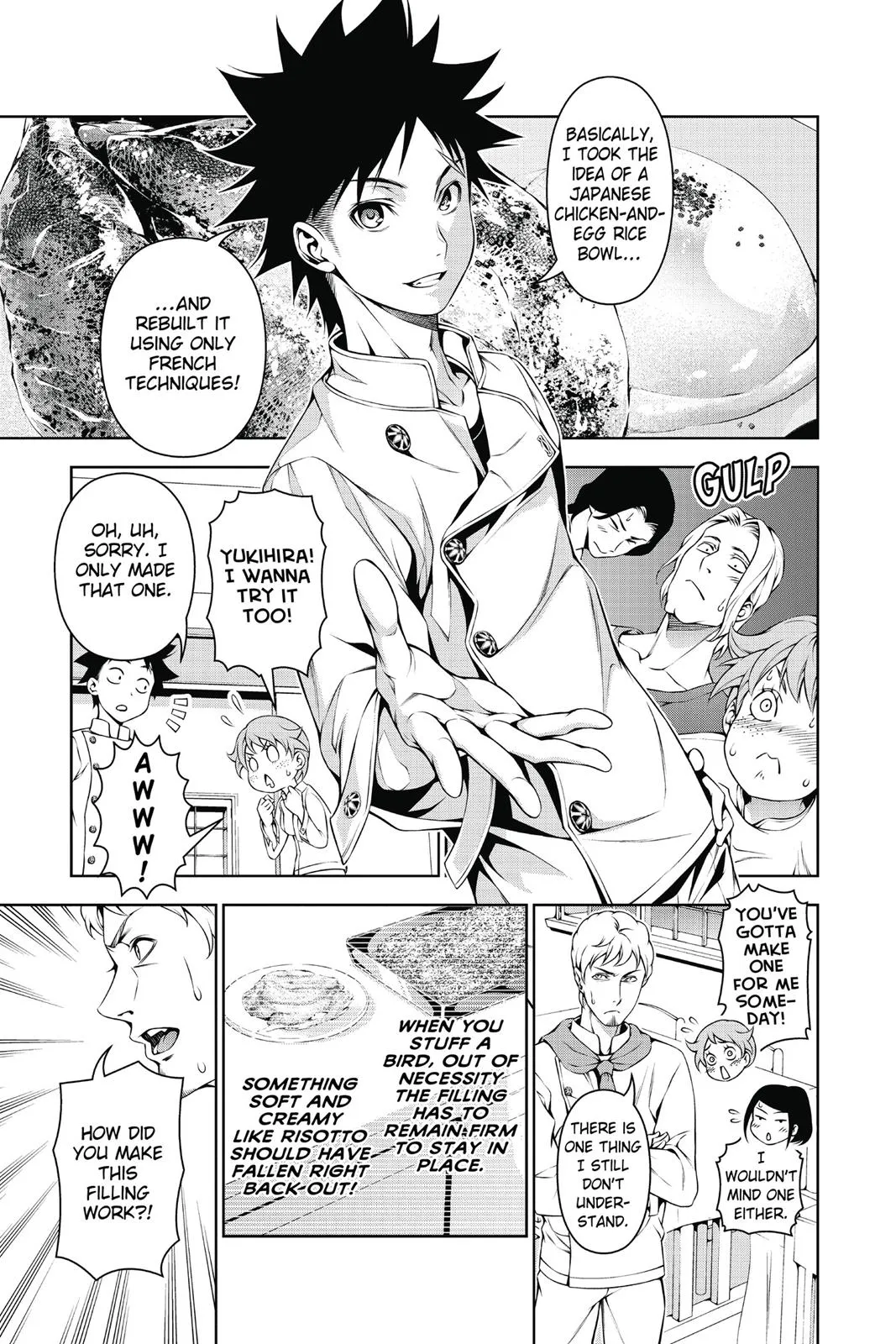 Read Food Wars en Manga Online