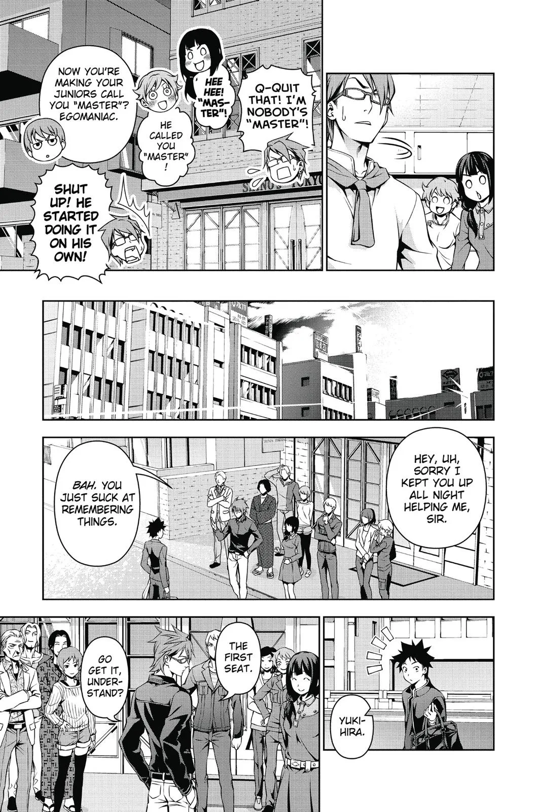 Read Food Wars en Manga Online