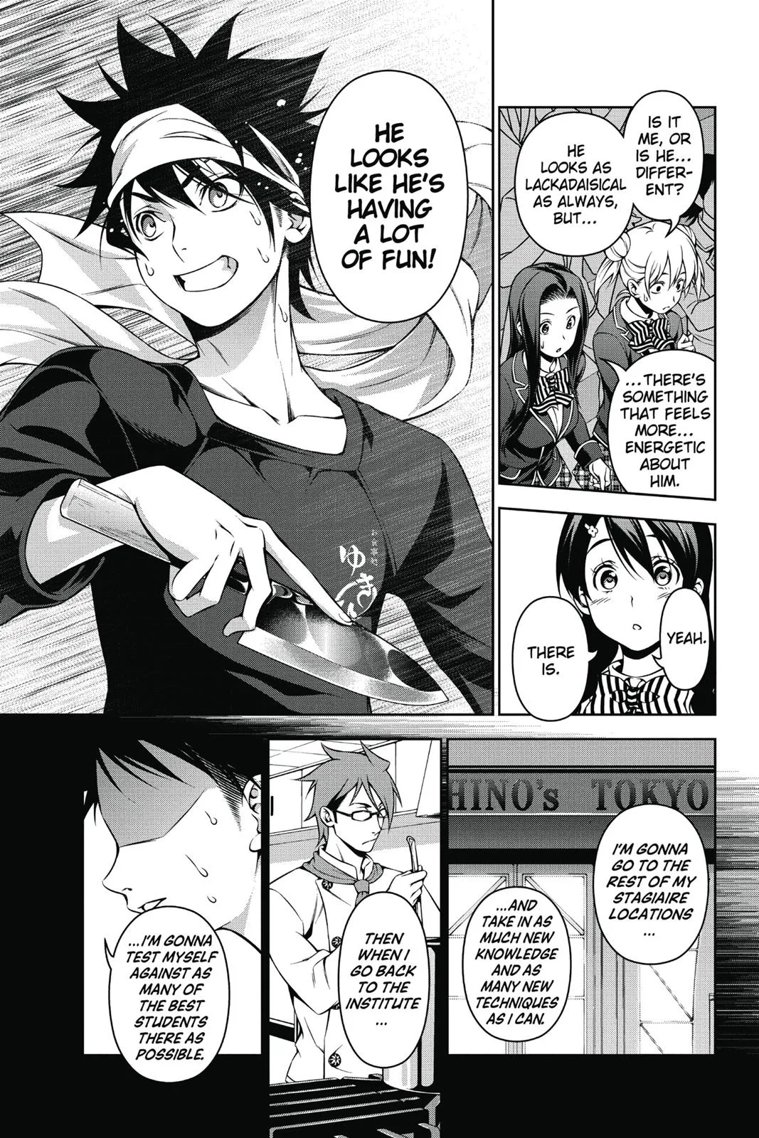 Read Food Wars en Manga Online